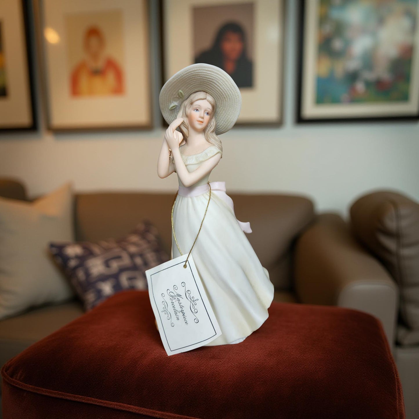 Charming Vintage Porcelain Masterpiece Porcelain Figurine - Melanie 1996