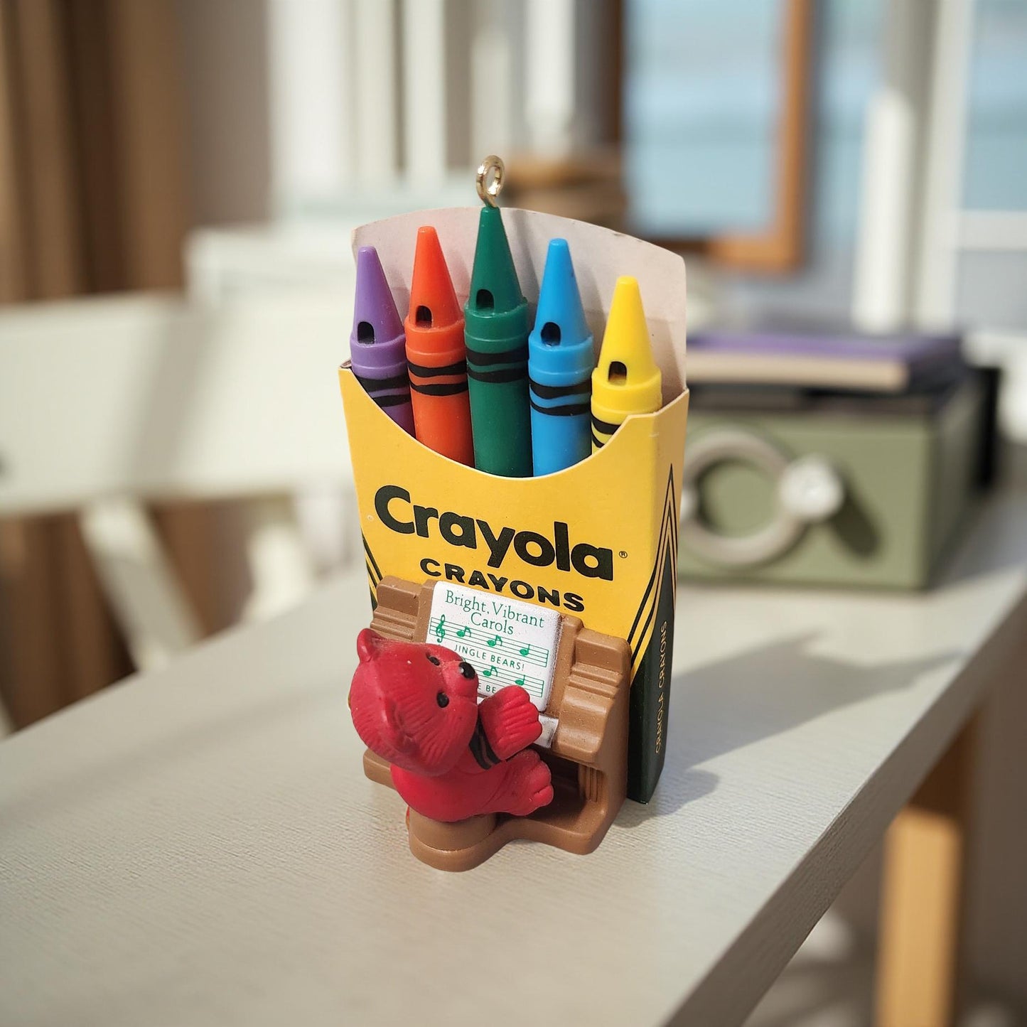 Vibrant Carols Ornament - Crayola Bright Hallmark Collection