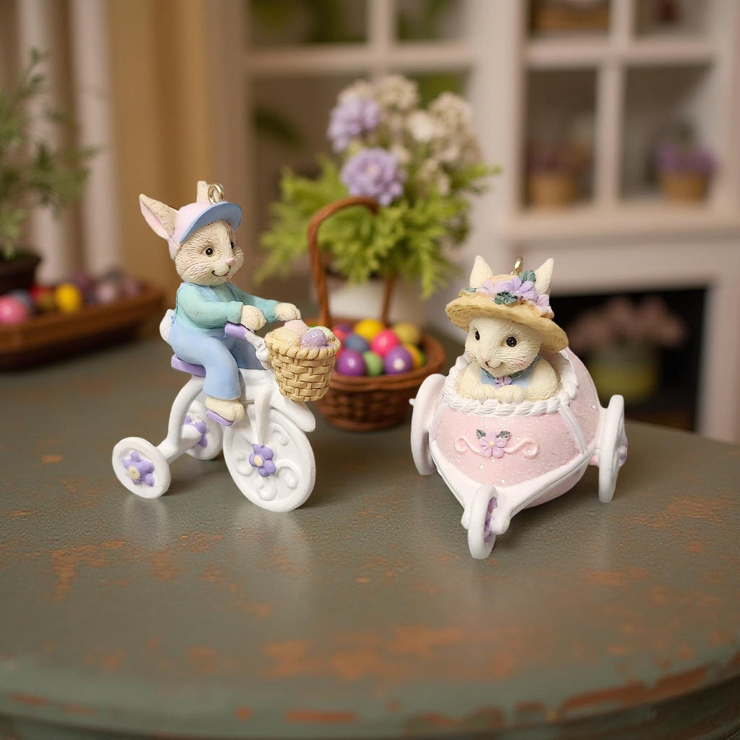 Retro Easter Decor - Hallmark Series Ornaments