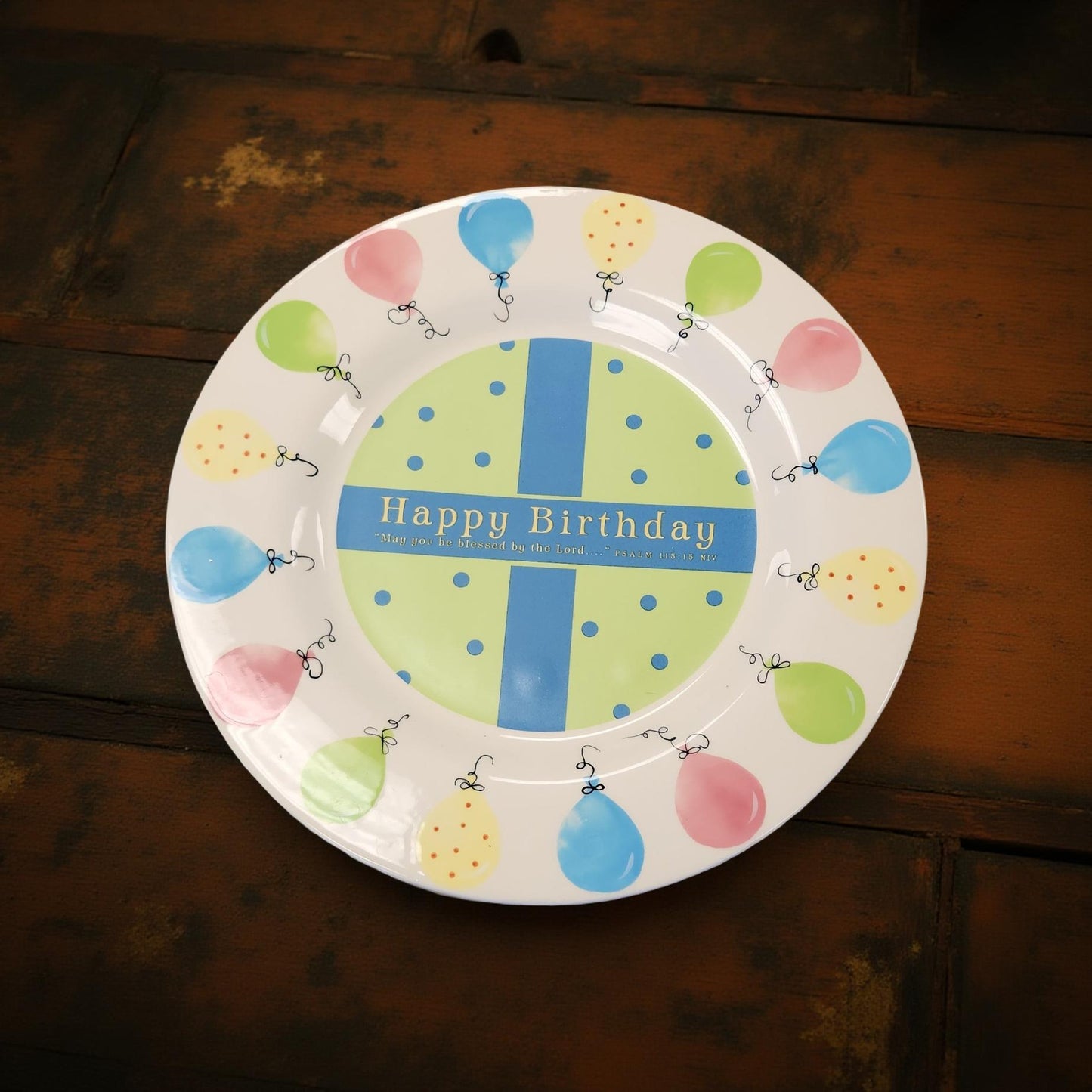 ๐โจ Celebrate in Style with a Brightly Colored Birthday Plate! ๐๐