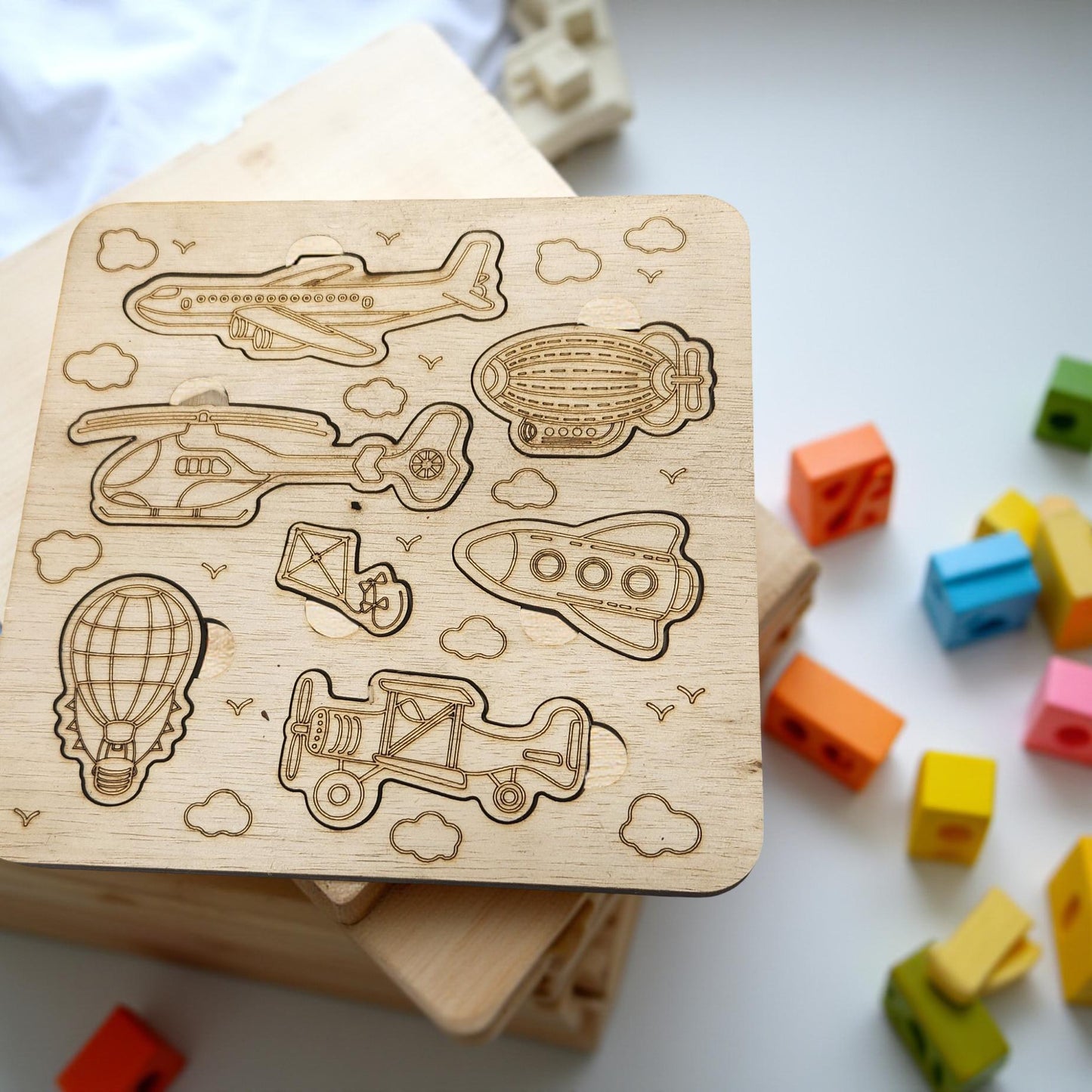 Wooden Engraved Puzzles