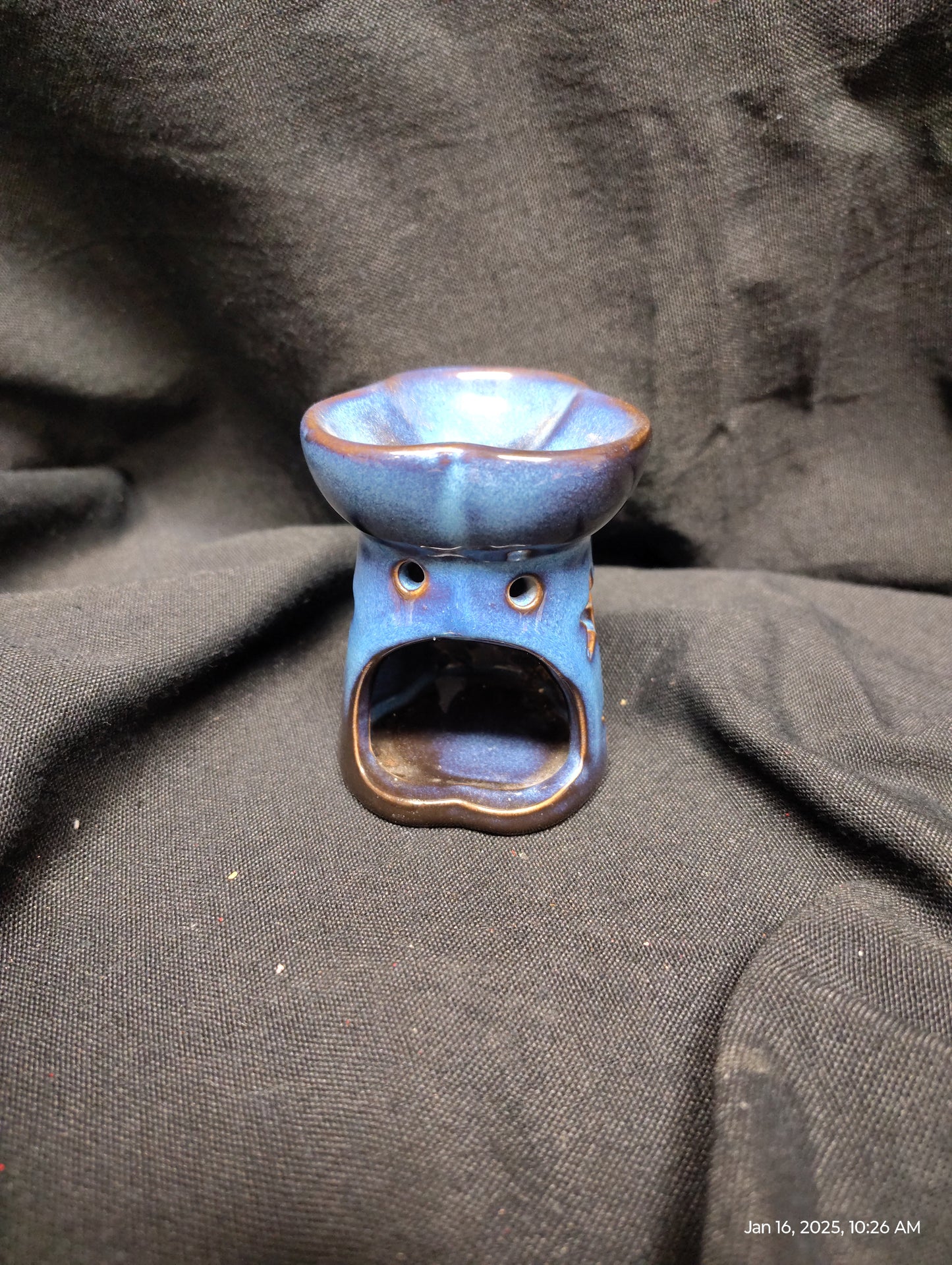 Blue Tea Light Holders