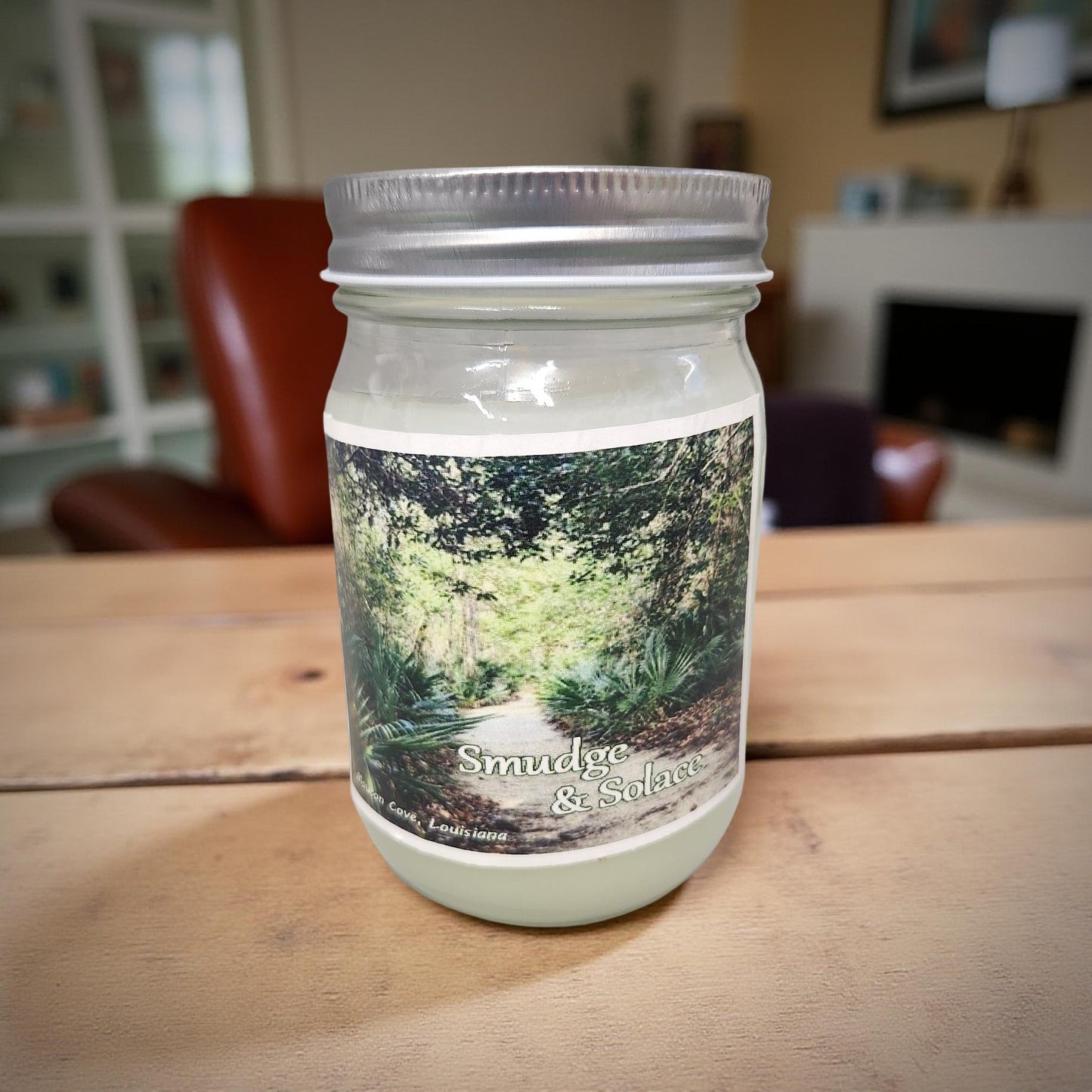 Mason Jar Luxury Wax Candles - Louisiana Scenery