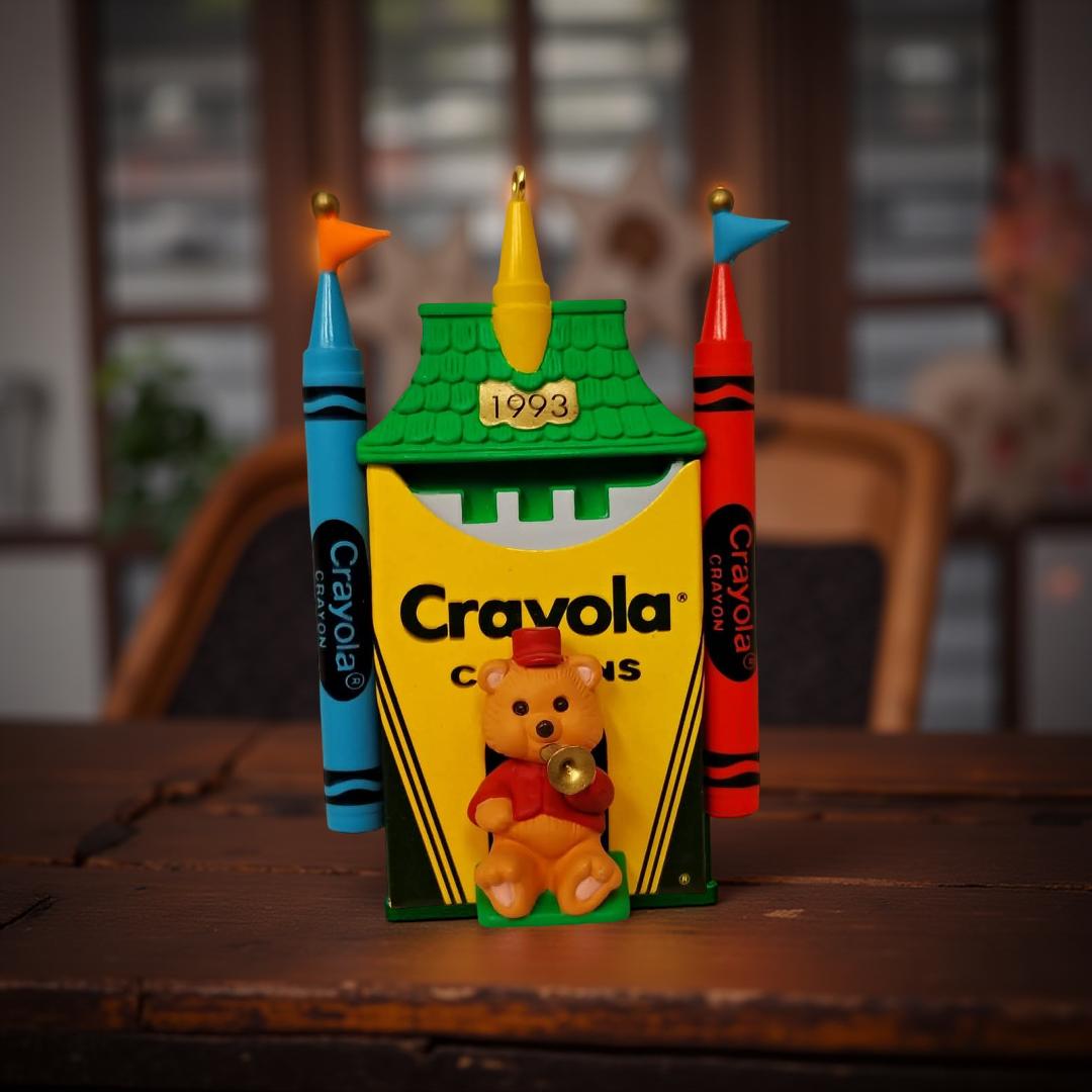Bright Shining Castle Ornament - Crayola Bright Hallmark Collection