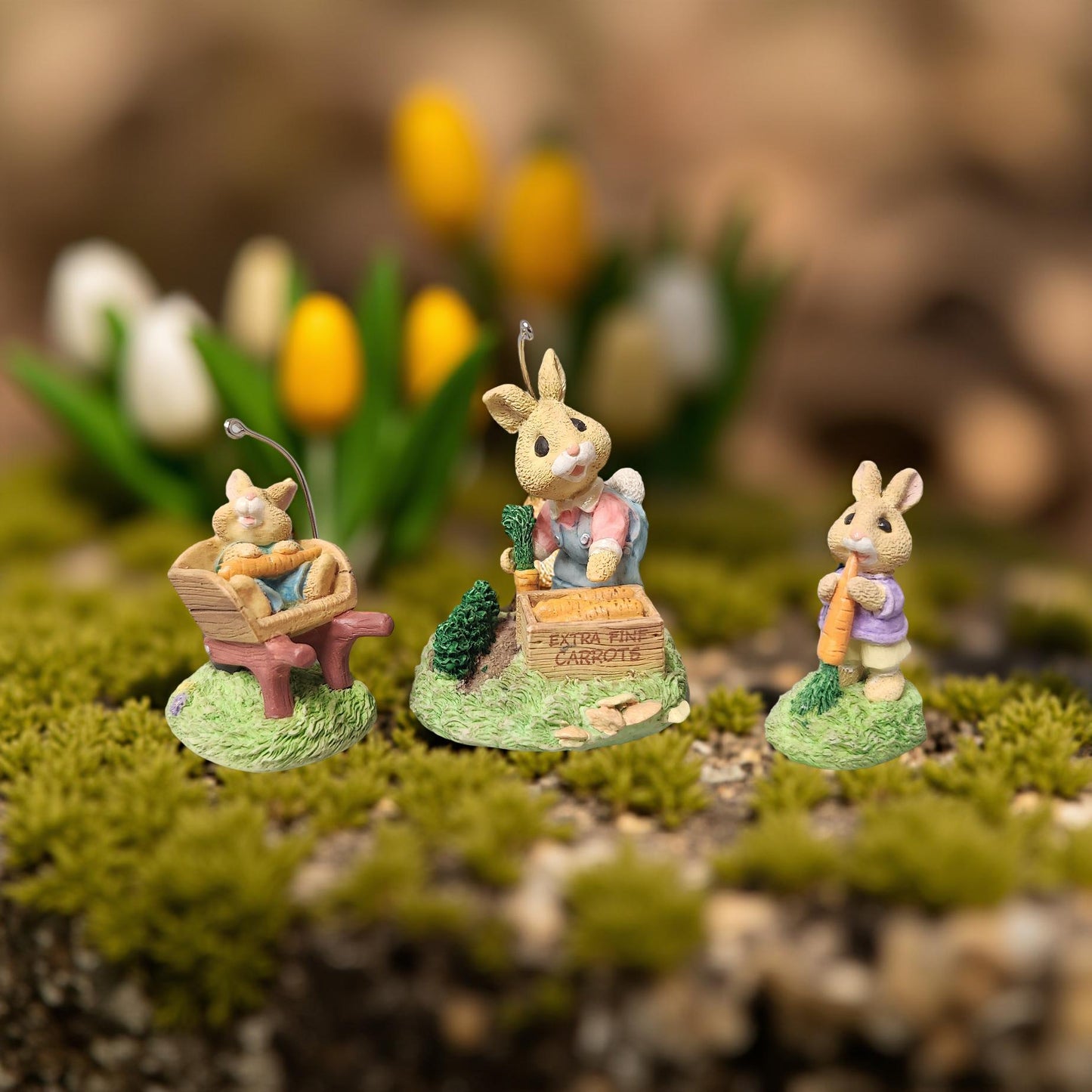 Retro Easter Decor - Hallmark Series Ornaments