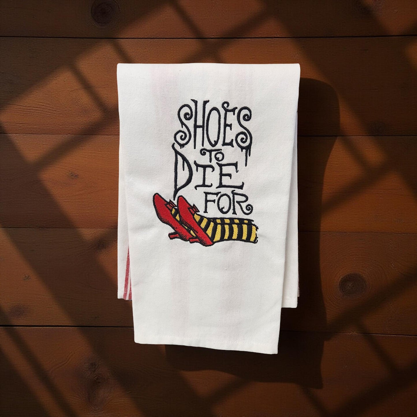 Hand-Crafted Embroidered Halloween Hand Towels