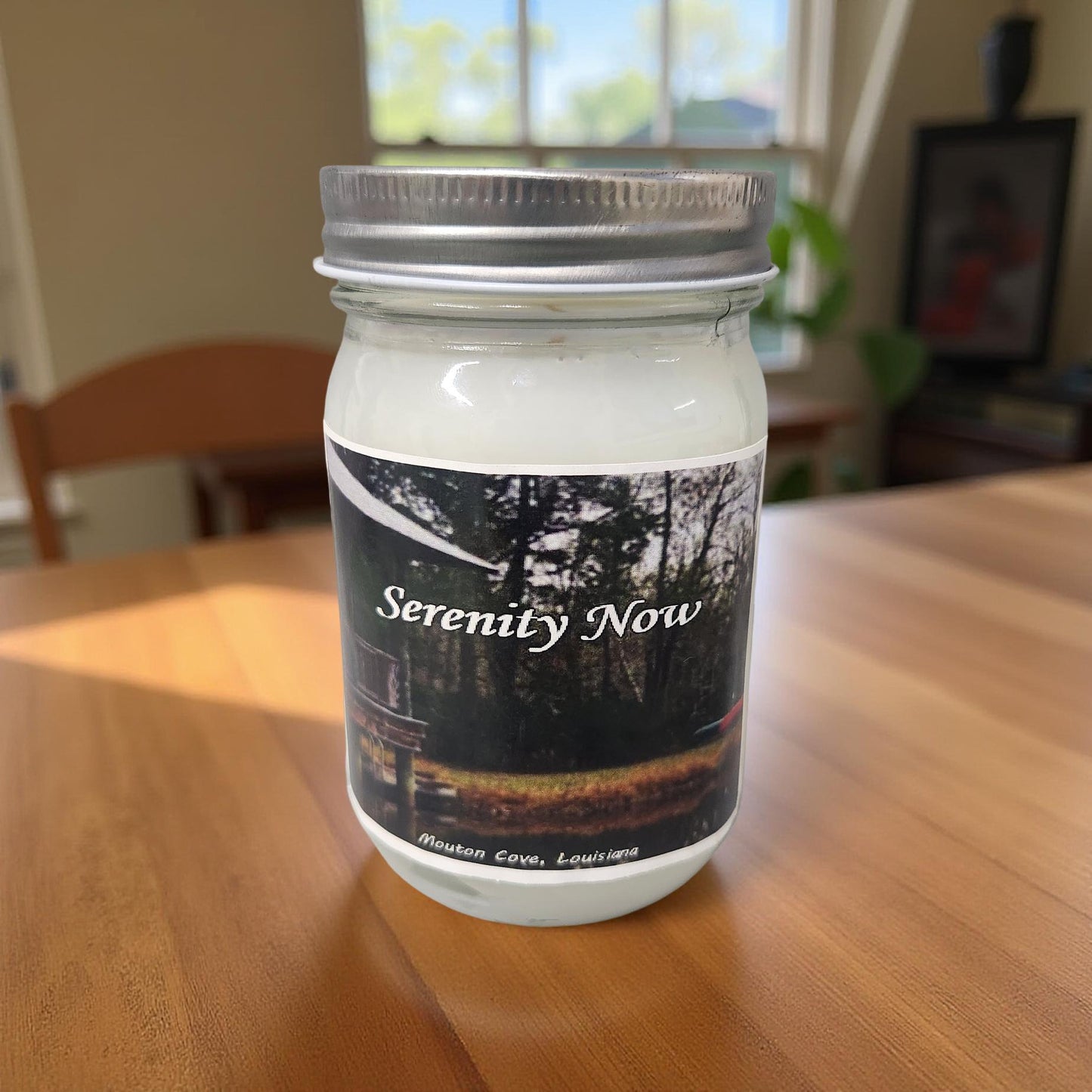 Mason Jar Luxury Wax Candles - Louisiana Scenery