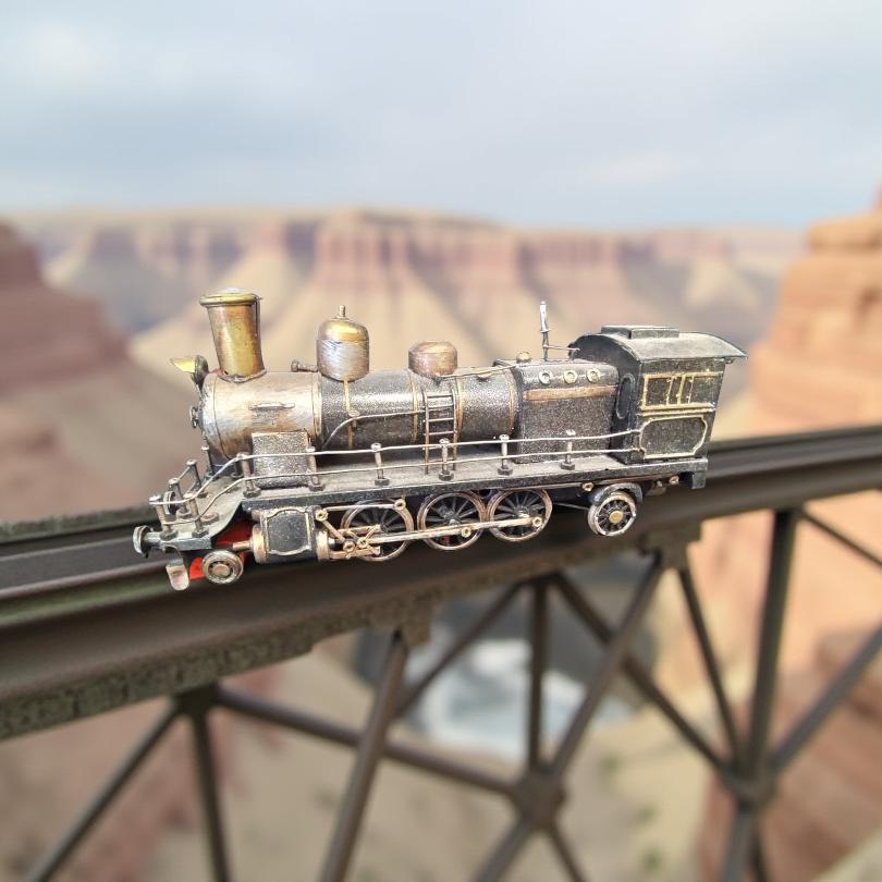 1980s Vintage Steam Engine