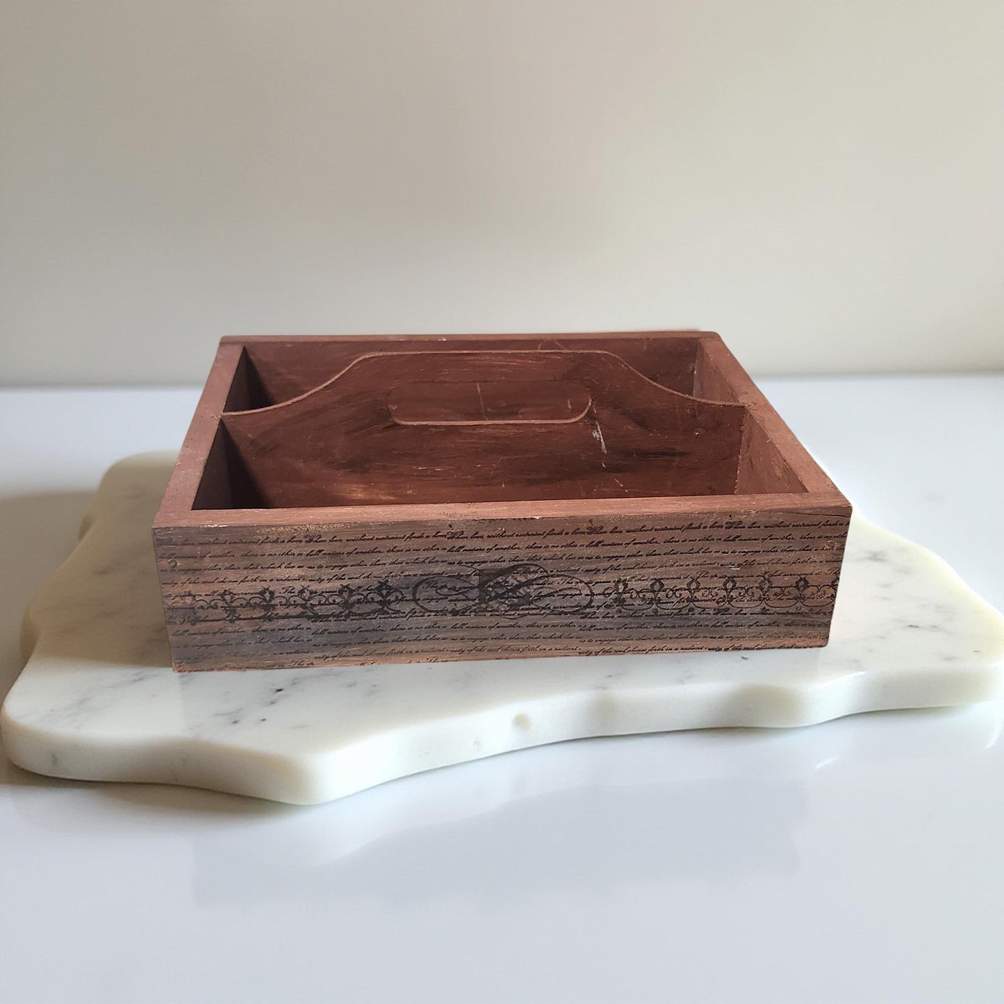 Wooden Organizer Tray - One of a Kind Decor