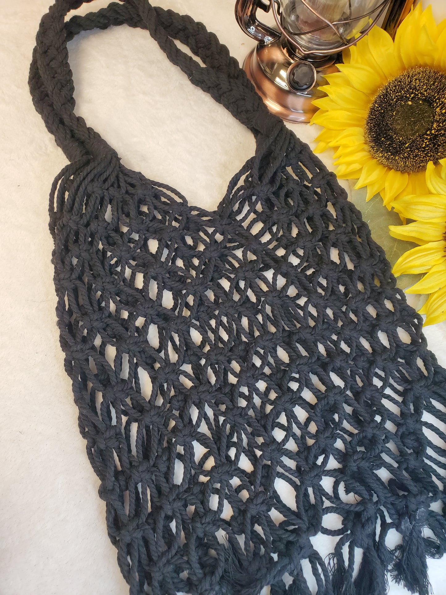 Macrame Market Bag