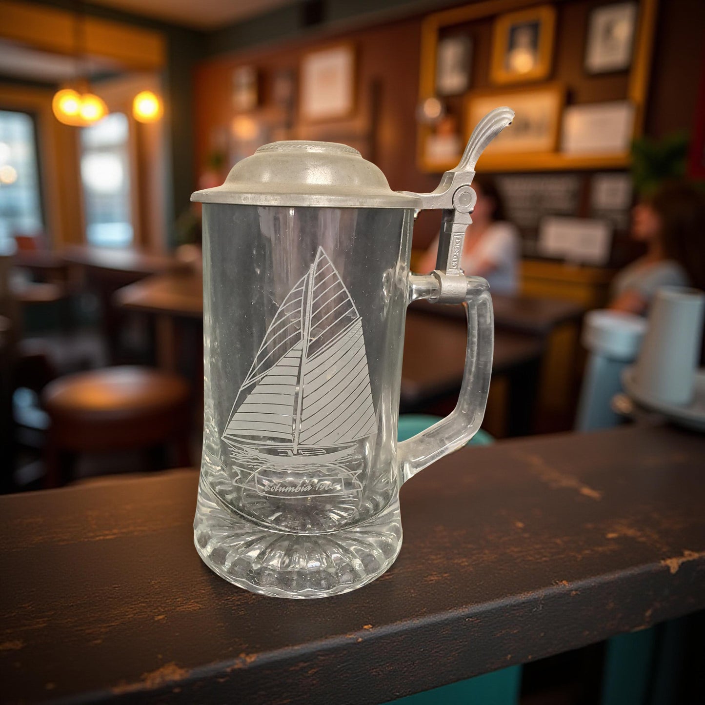 Columbia Old Spice Beer Stein