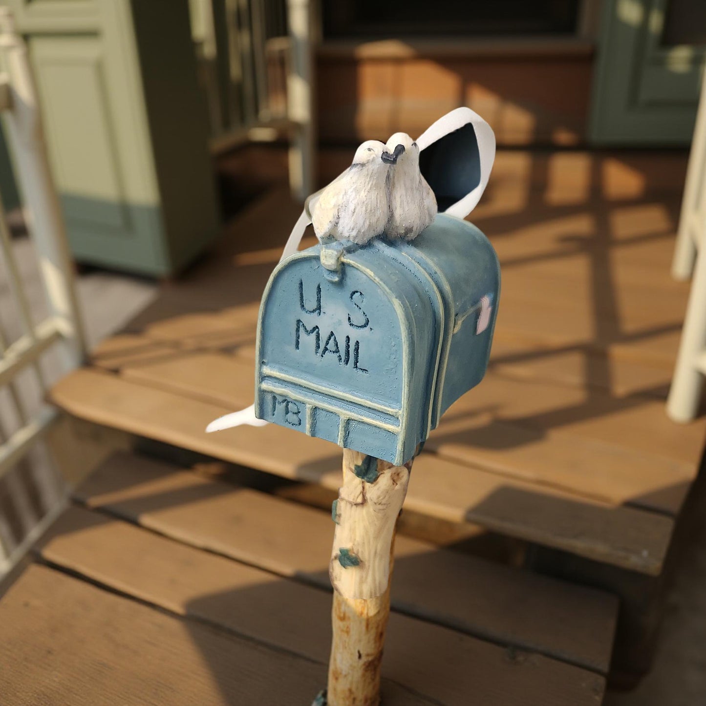 2004 Good Morning Mailbox Ornament - Vintage Marjolein Bastin's Easter Hallmark Collection