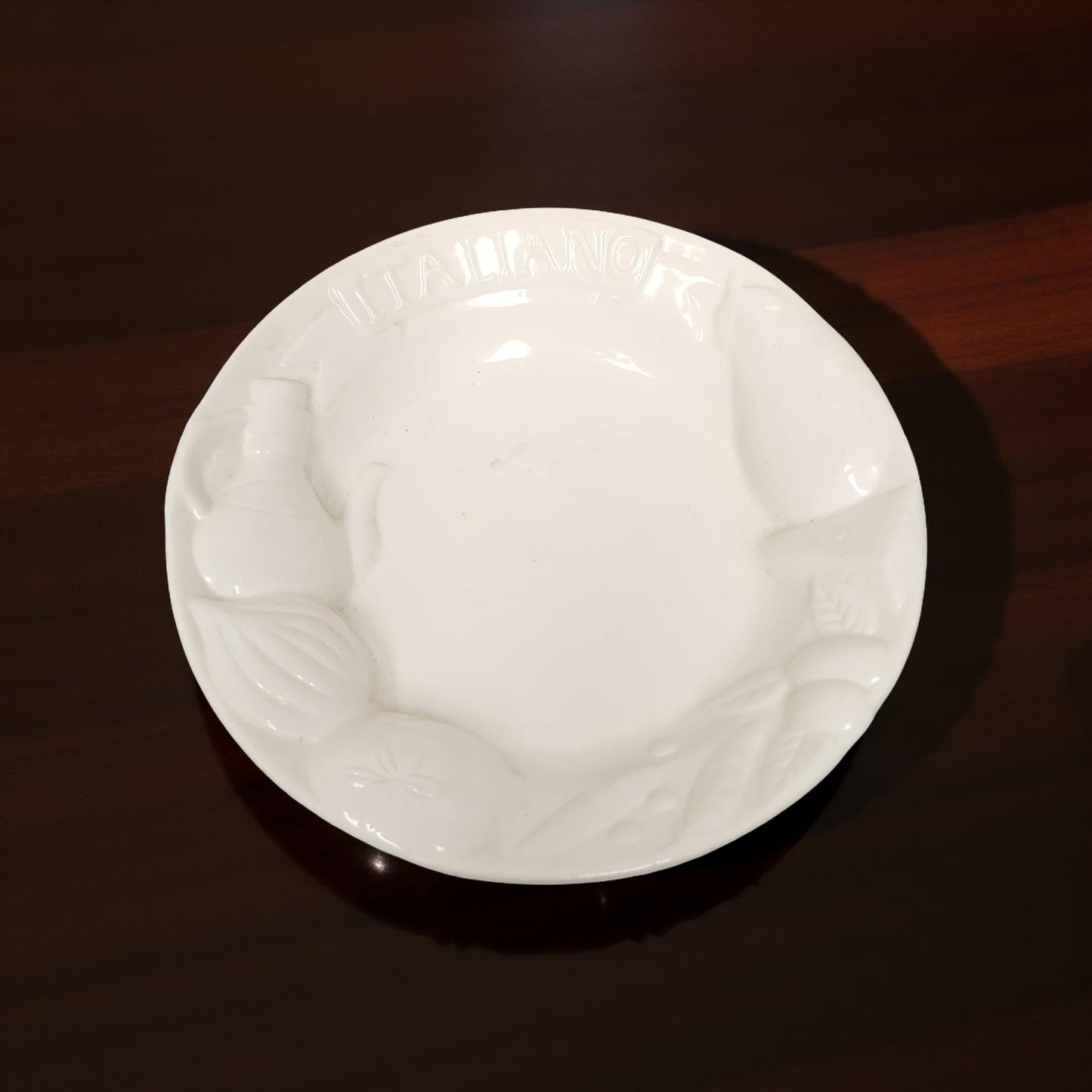 Italiano White Serving Platter