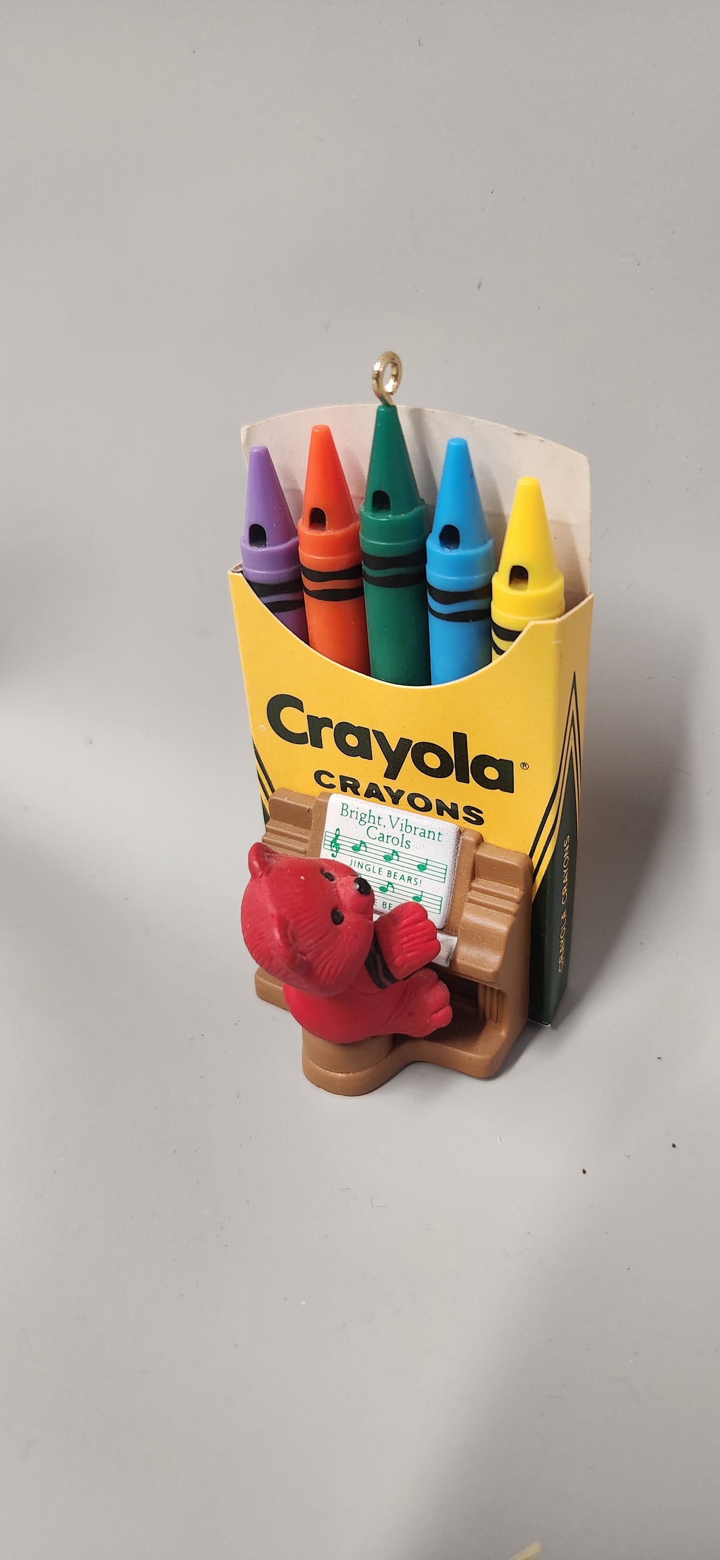 Vibrant Carols Ornament - Crayola Bright Hallmark Collection