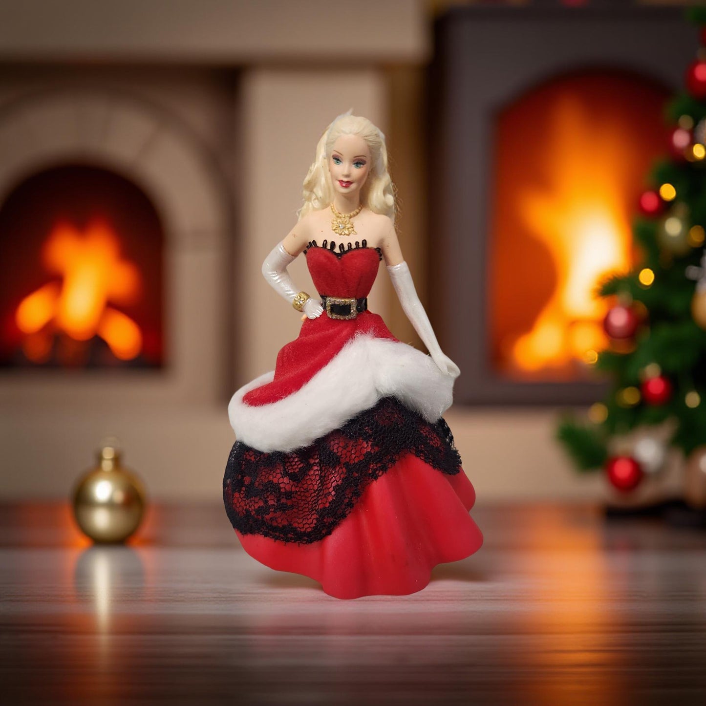 2007 Holiday Barbie Ornament - Hallmark Collection