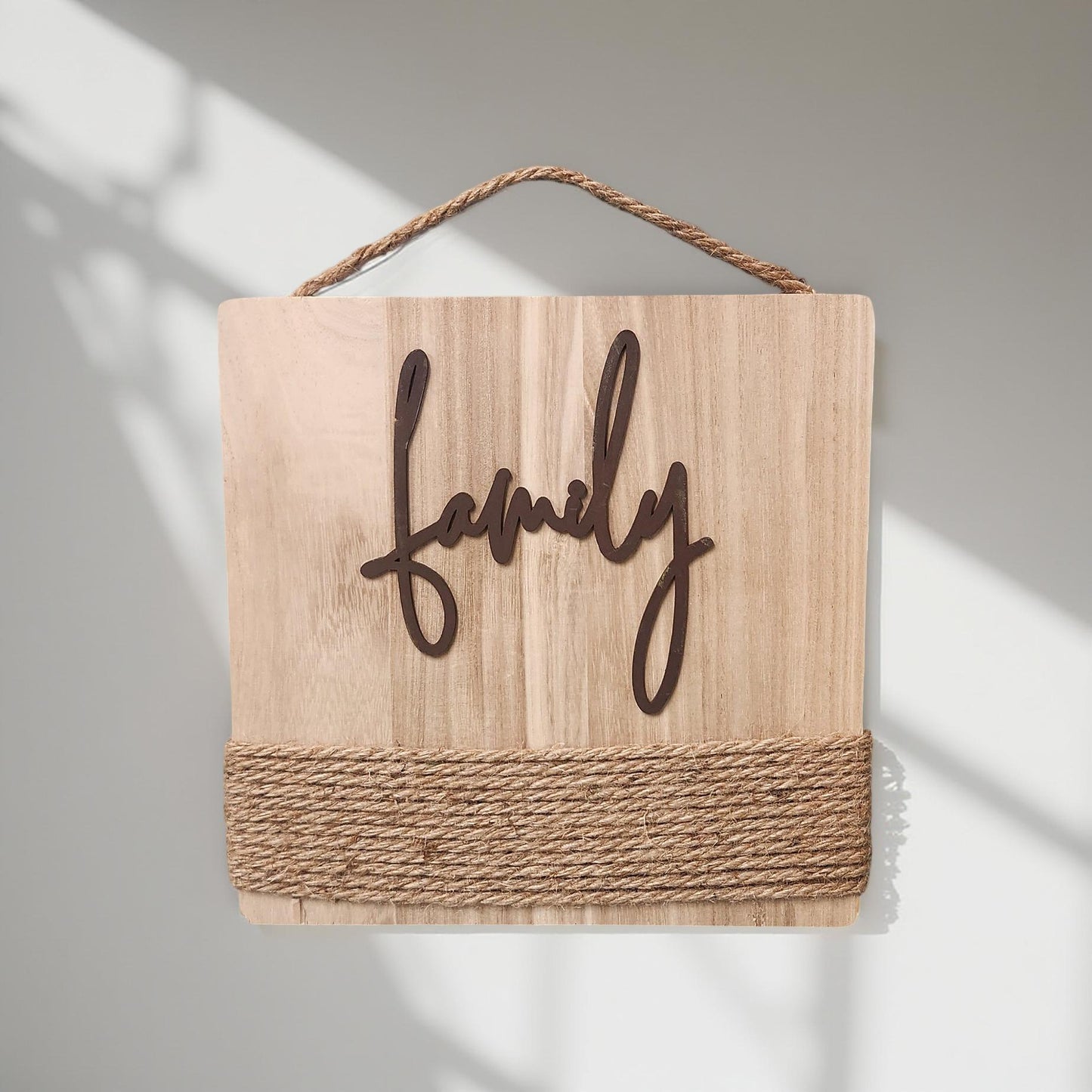 “Blessed” & “Family” Plaques by Heather Theall