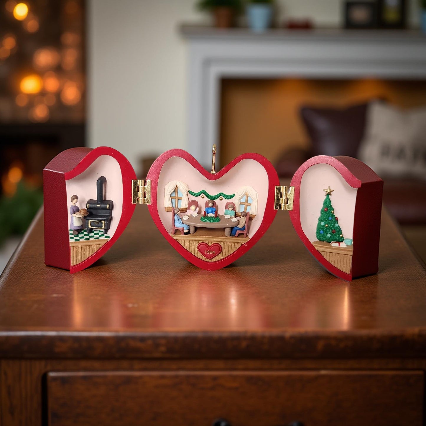 Vintage Heart of Christmas Hallmark Ornaments Collection