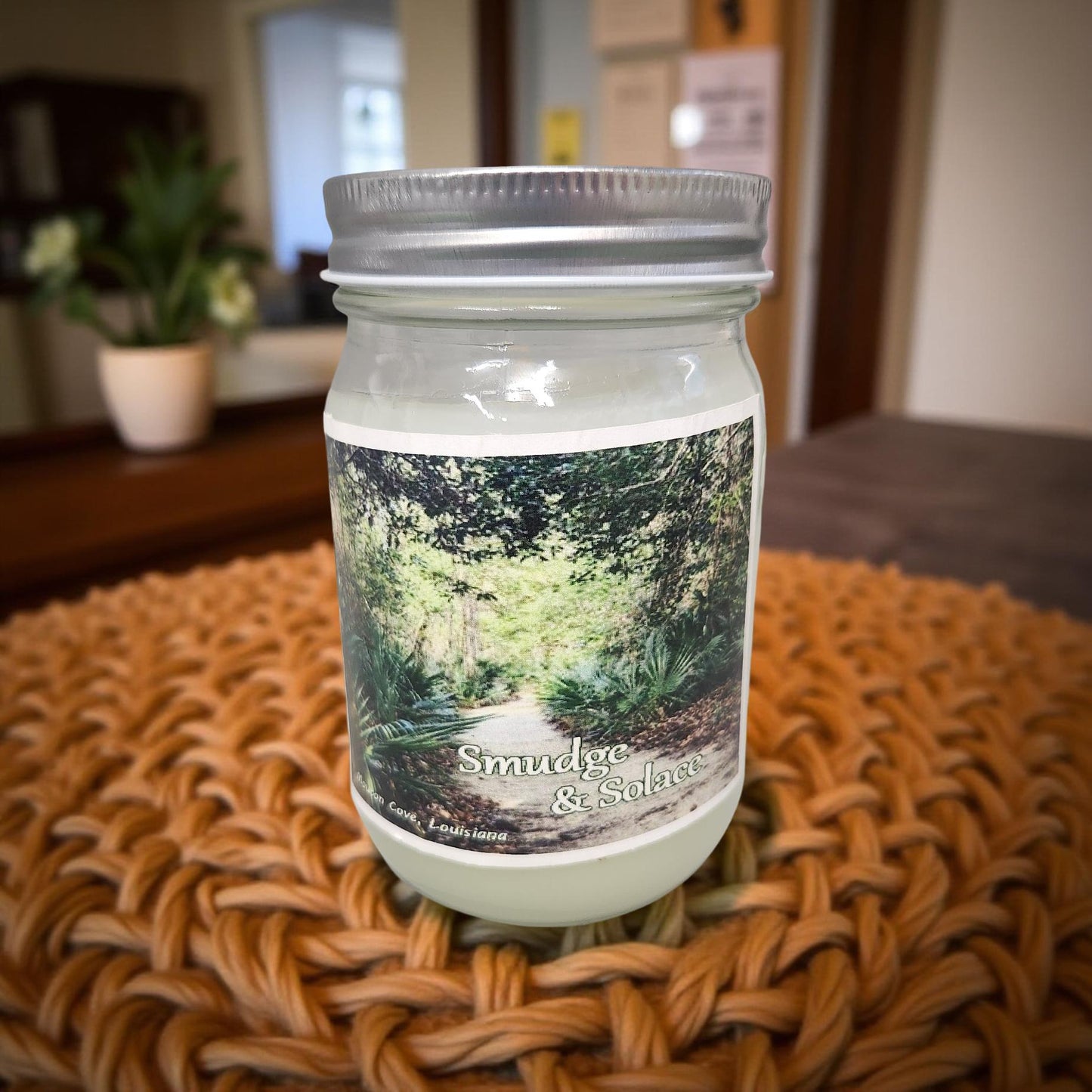 Mason Jar Luxury Wax Candles - Louisiana Scenery