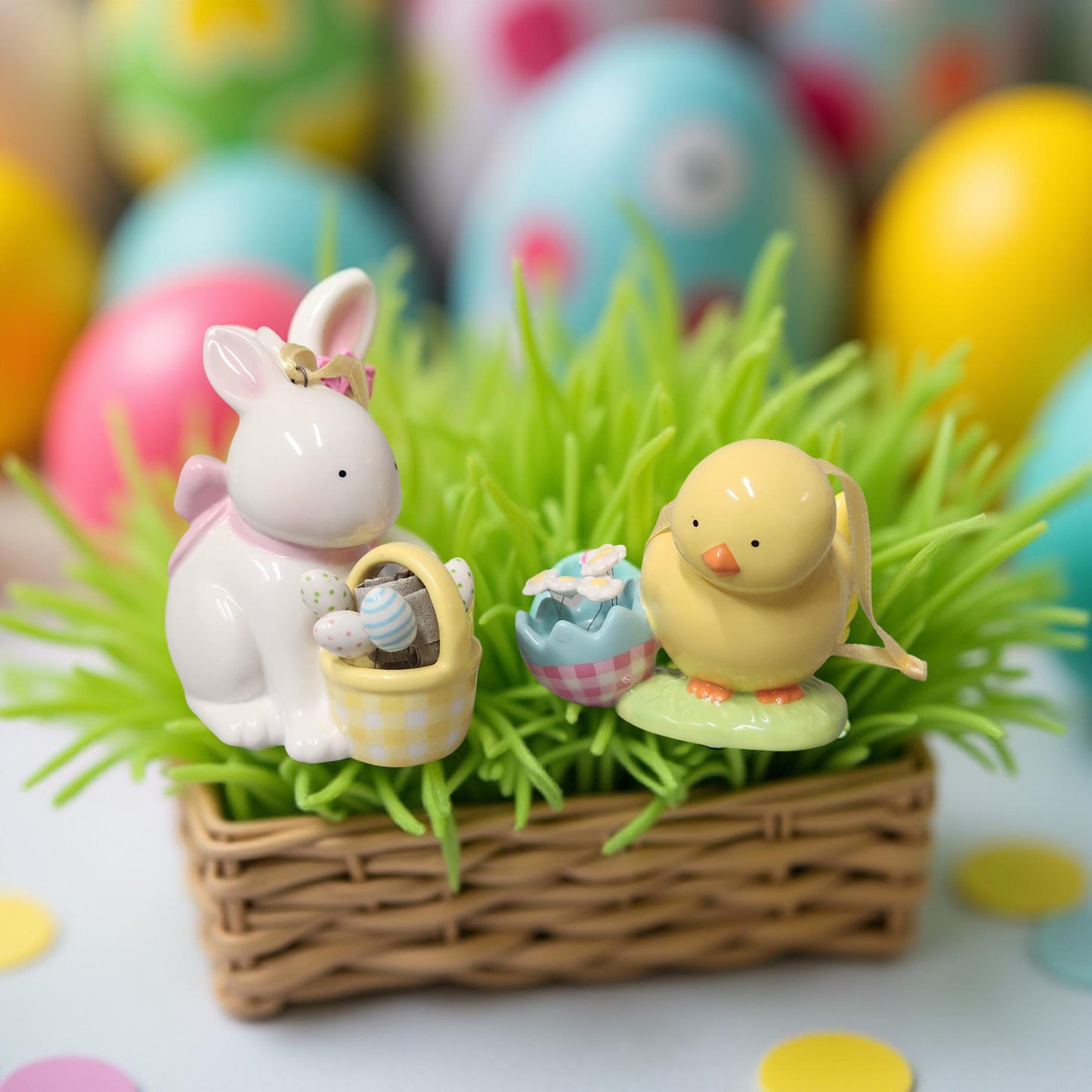 Retro Easter Decor - Hallmark Series Ornaments