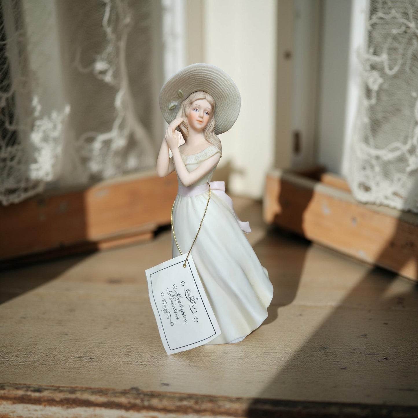 Charming Vintage Porcelain Masterpiece Porcelain Figurine - Melanie 1996