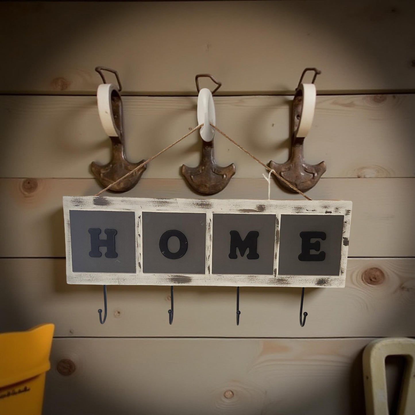 Rustic Wooden Key Holder - Locally Made Custom Design