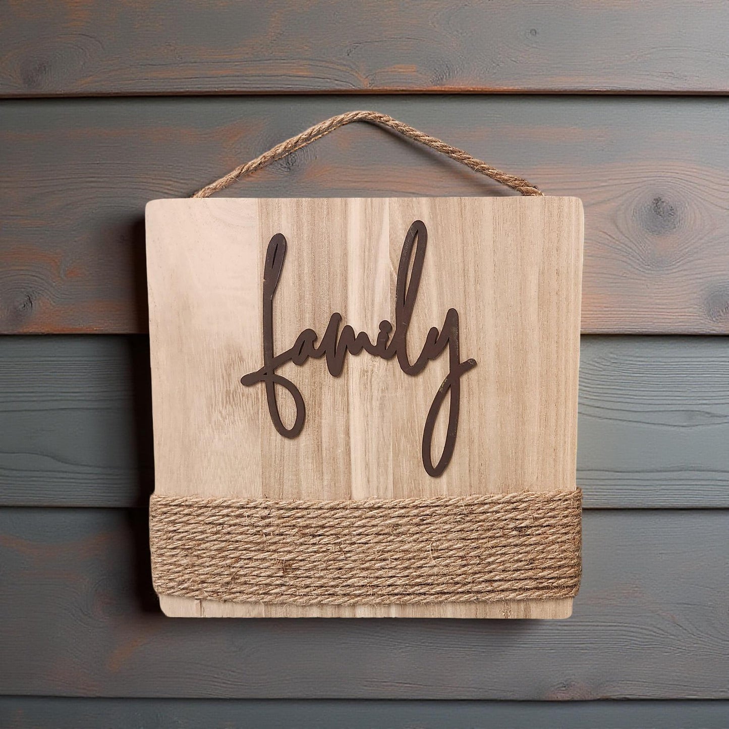 “Blessed” & “Family” Plaques by Heather Theall