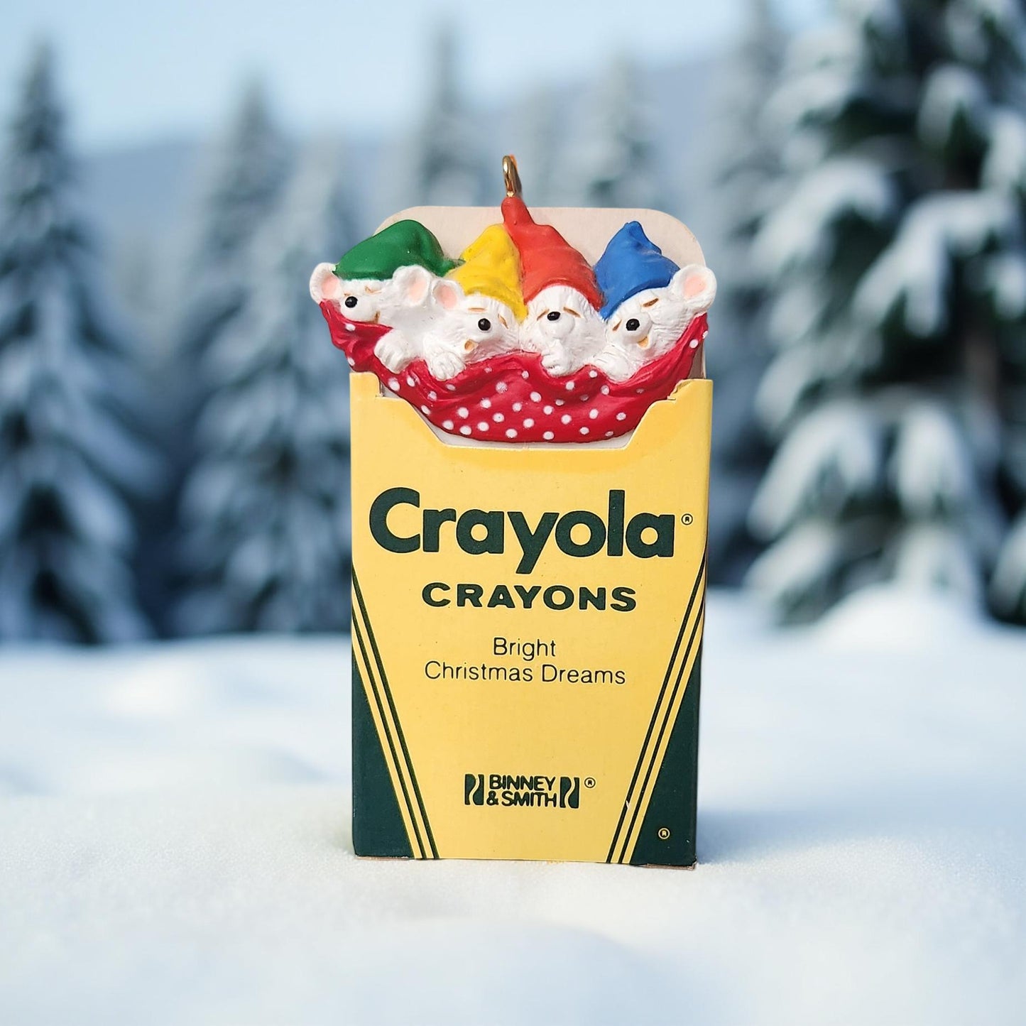 Christmas Dream Ornament - Crayola Bright Hallmark Collection