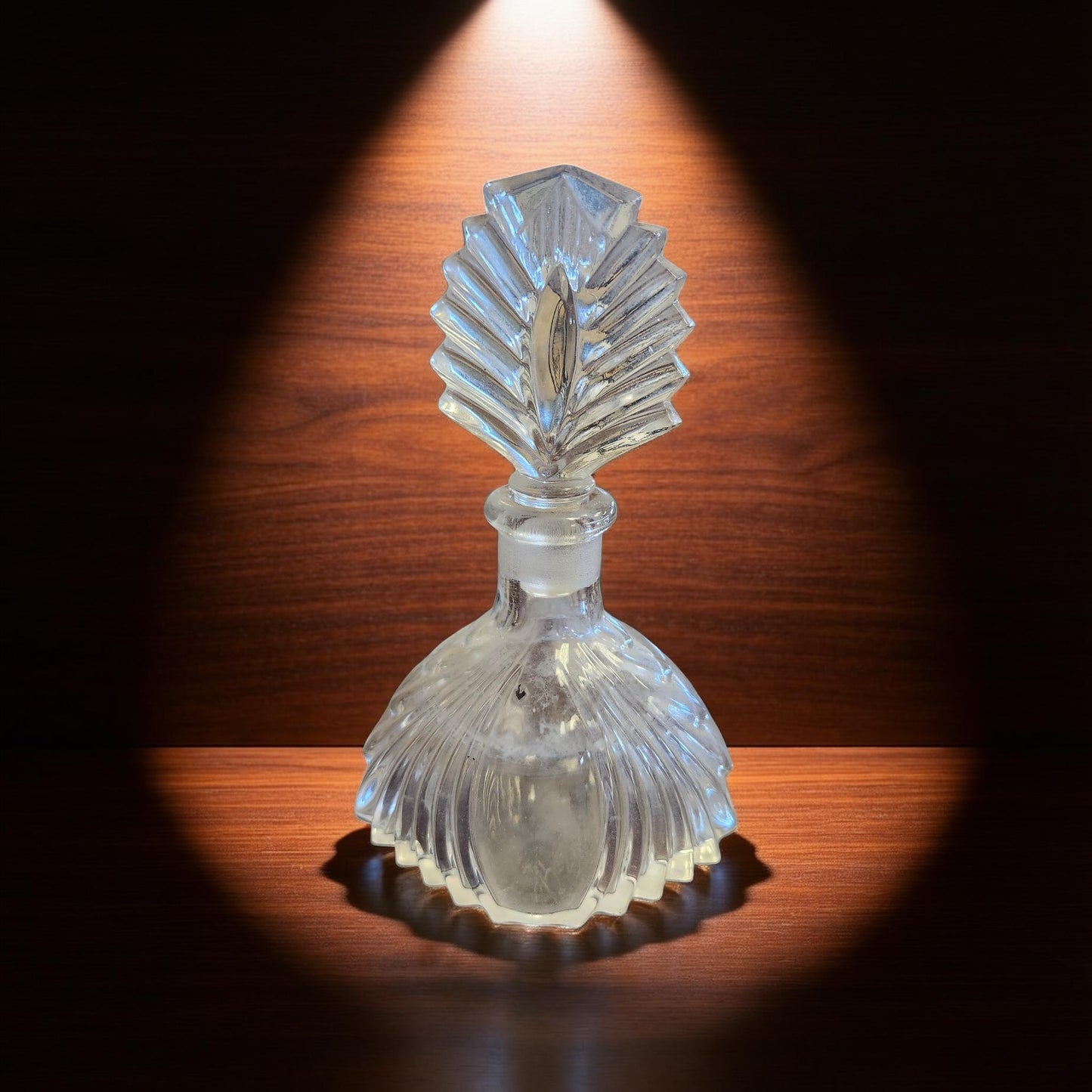 Vintage Clean Pressed Perfume Bottle - 1920's