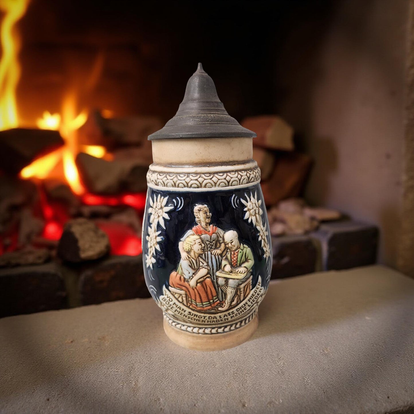 Budweiser Anheuser-Busch Hunting Beer Stein