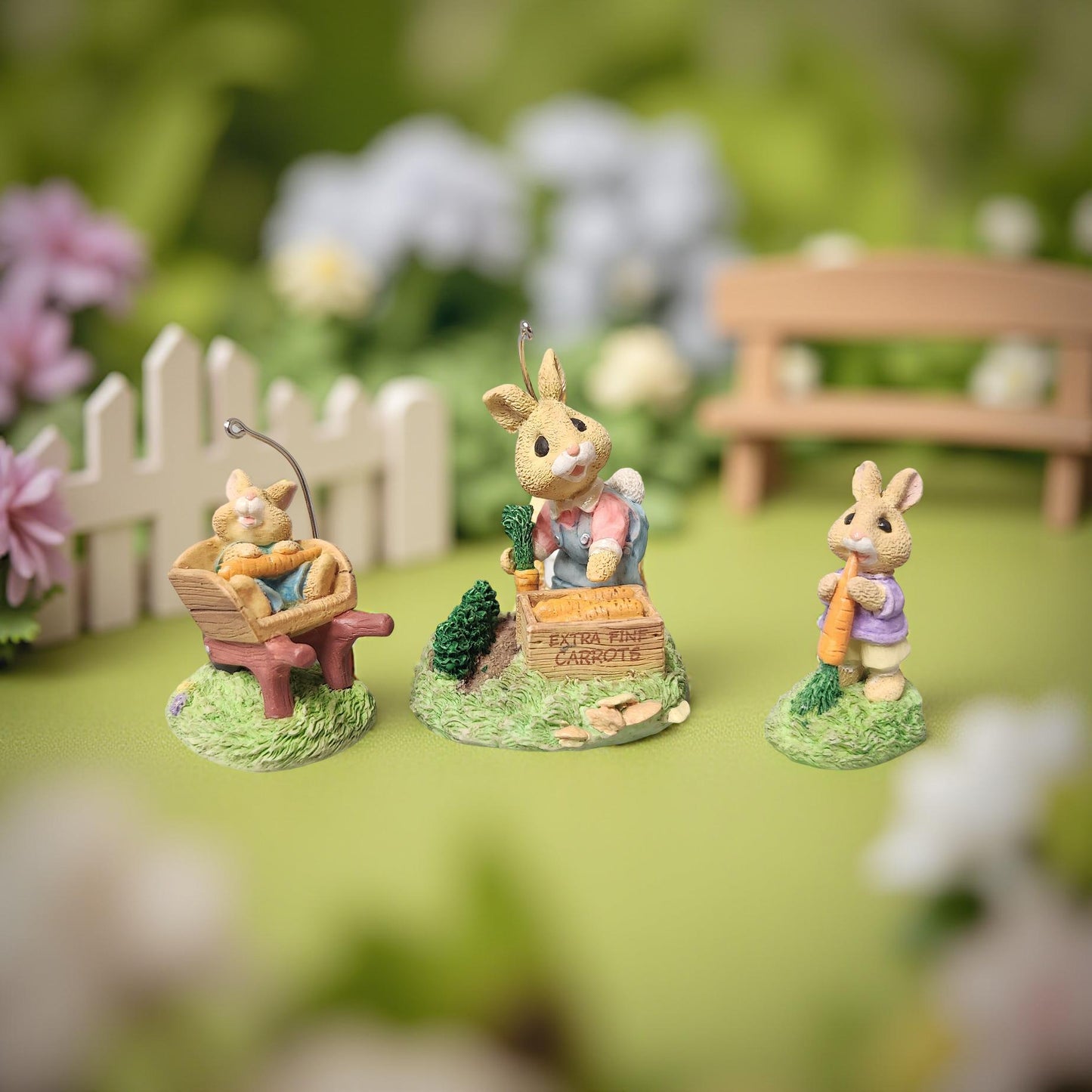 Retro Easter Decor - Hallmark Series Ornaments