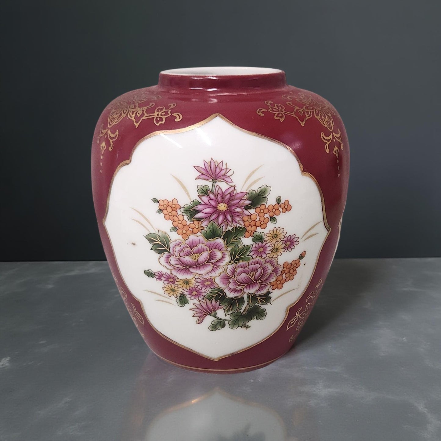Japanese Ginger Jar (No Lid)