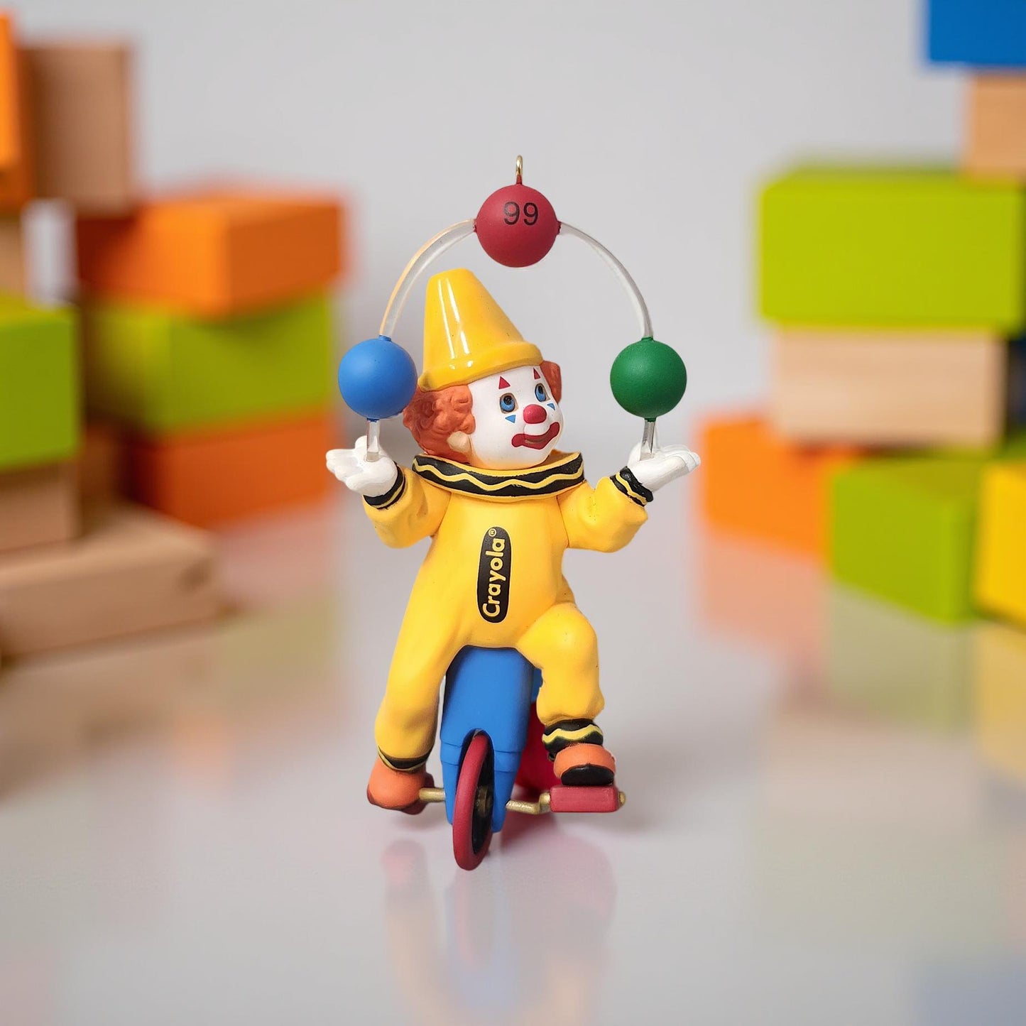 Clowning Around Ornament - Crayola Bright Hallmark Collection