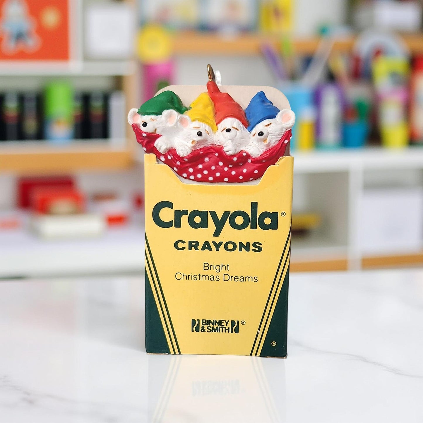 Christmas Dream Ornament - Crayola Bright Hallmark Collection