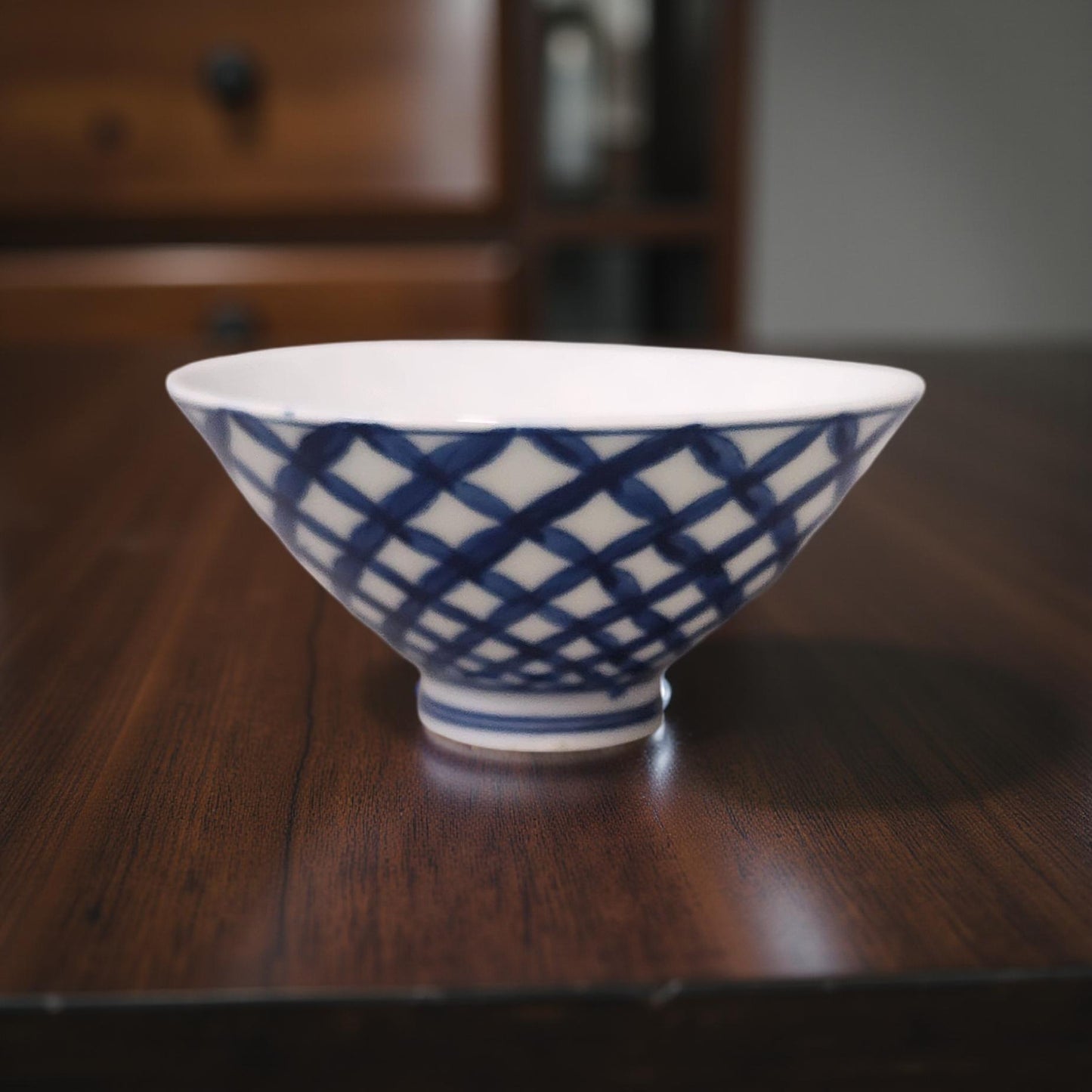 Asian Porcelain Rice Bowl