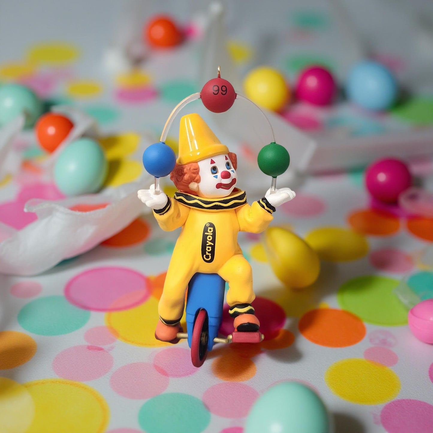 Clowning Around Ornament - Crayola Bright Hallmark Collection