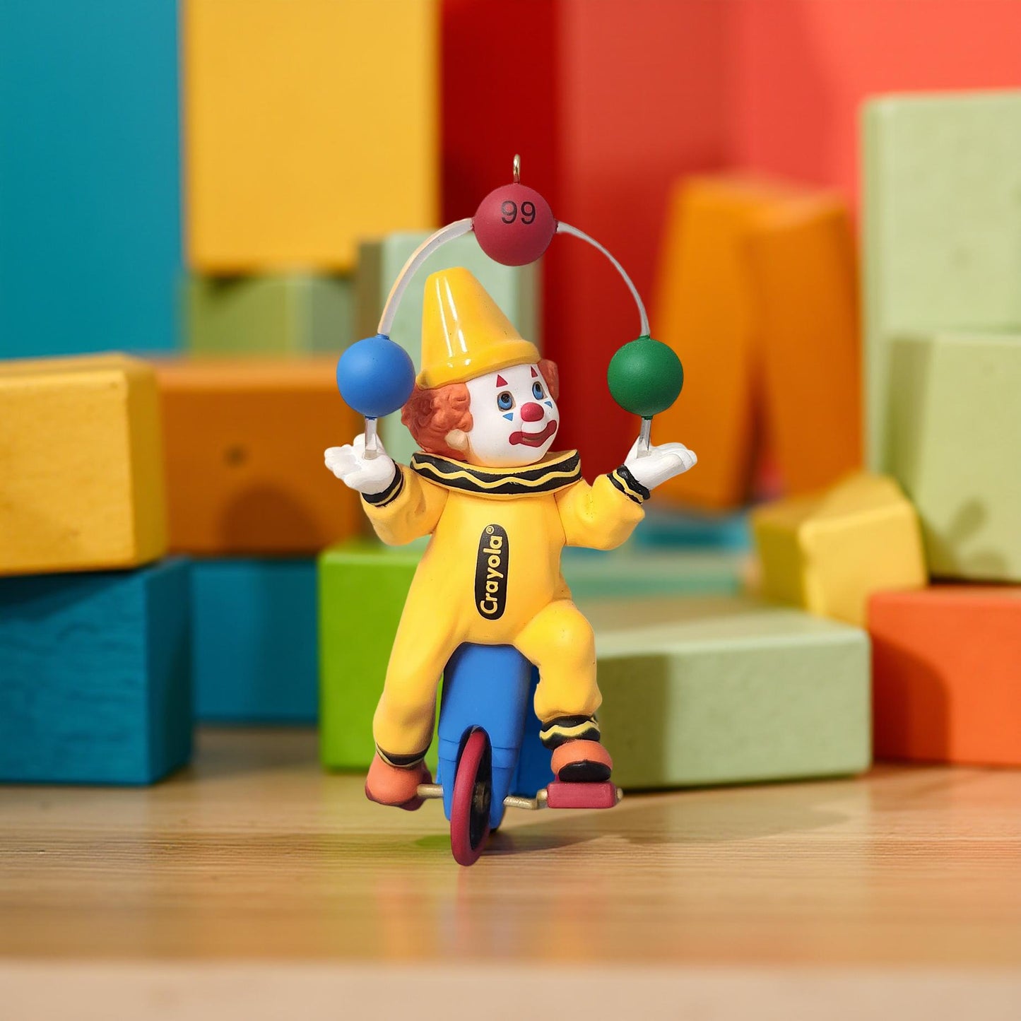 Clowning Around Ornament - Crayola Bright Hallmark Collection