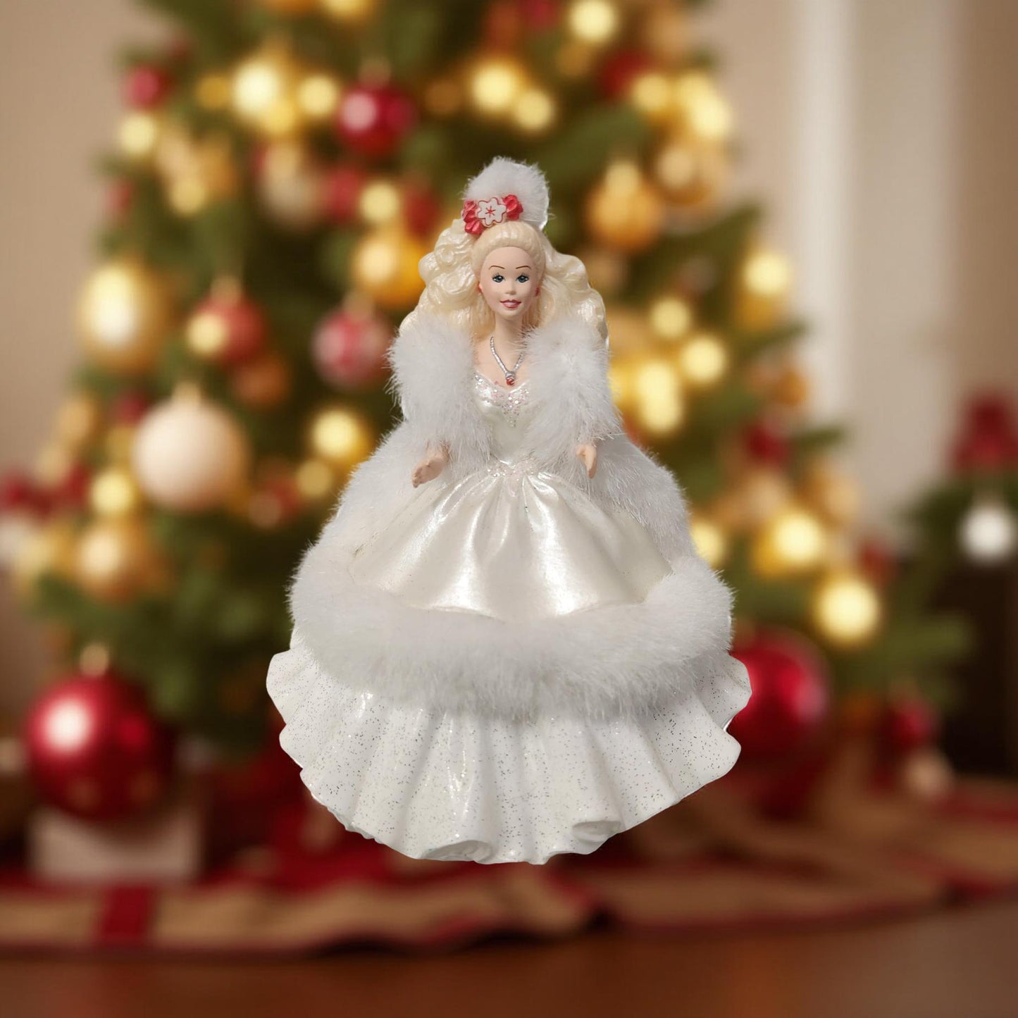 1997 Holiday Club Barbie Ornaments - Hallmark Collection