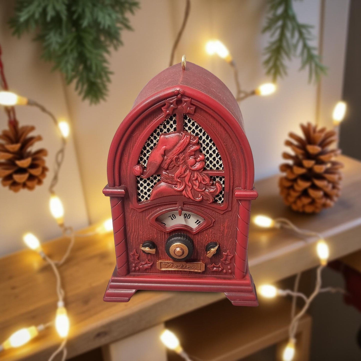Collectible Hallmark Christmas Broadcast Ornament - Festive Tree Decoration