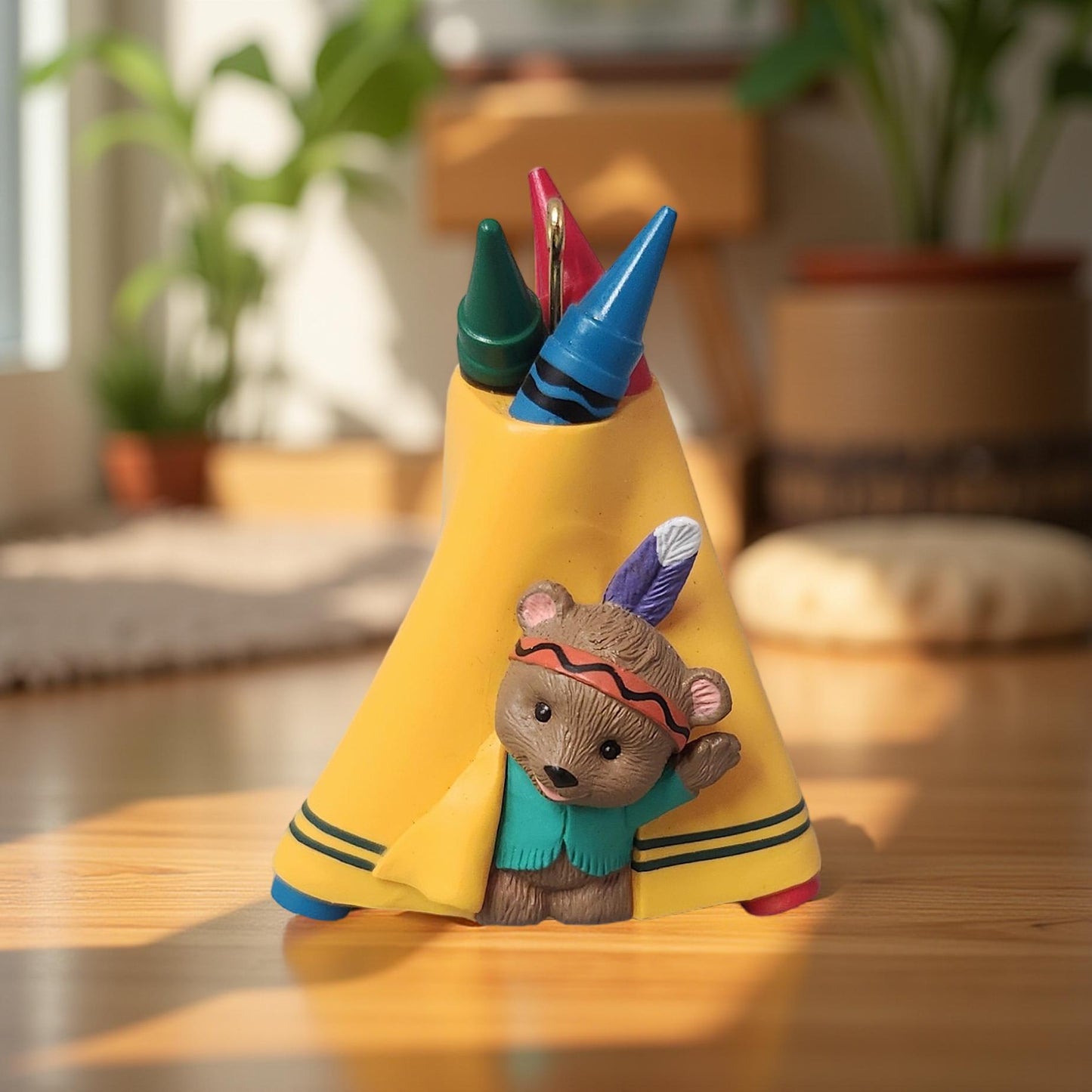 Bright Sunny Tepee Ornament - Crayola Bright Hallmark Collection