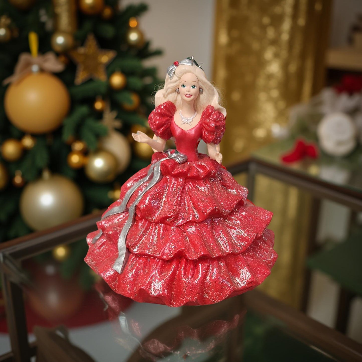 1998 Holiday Barbie Ornament - Hallmark Collection