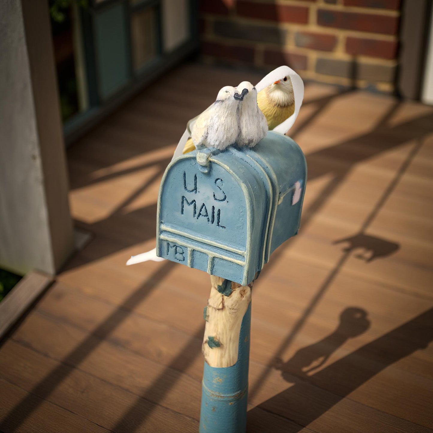 2004 Good Morning Mailbox Ornament - Vintage Marjolein Bastin's Easter Hallmark Collection