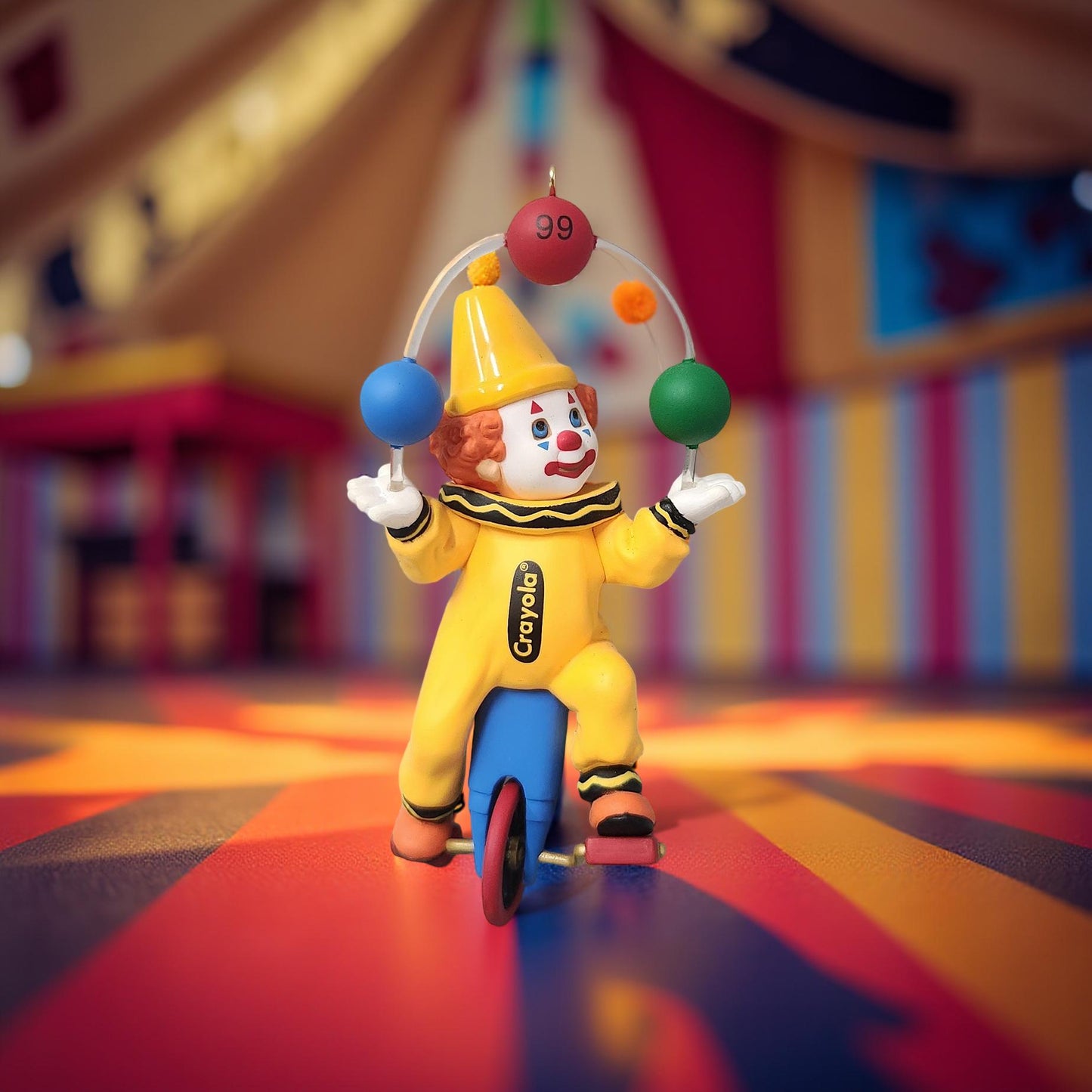 Clowning Around Ornament - Crayola Bright Hallmark Collection