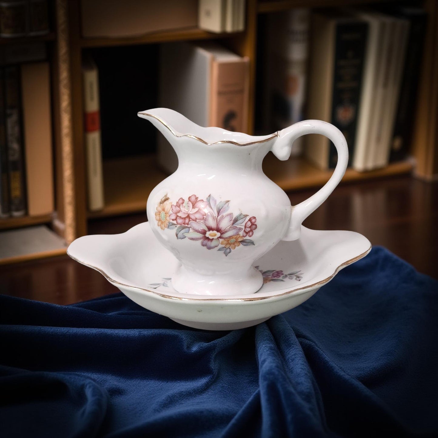 Vintage Gravy Dish and Plate