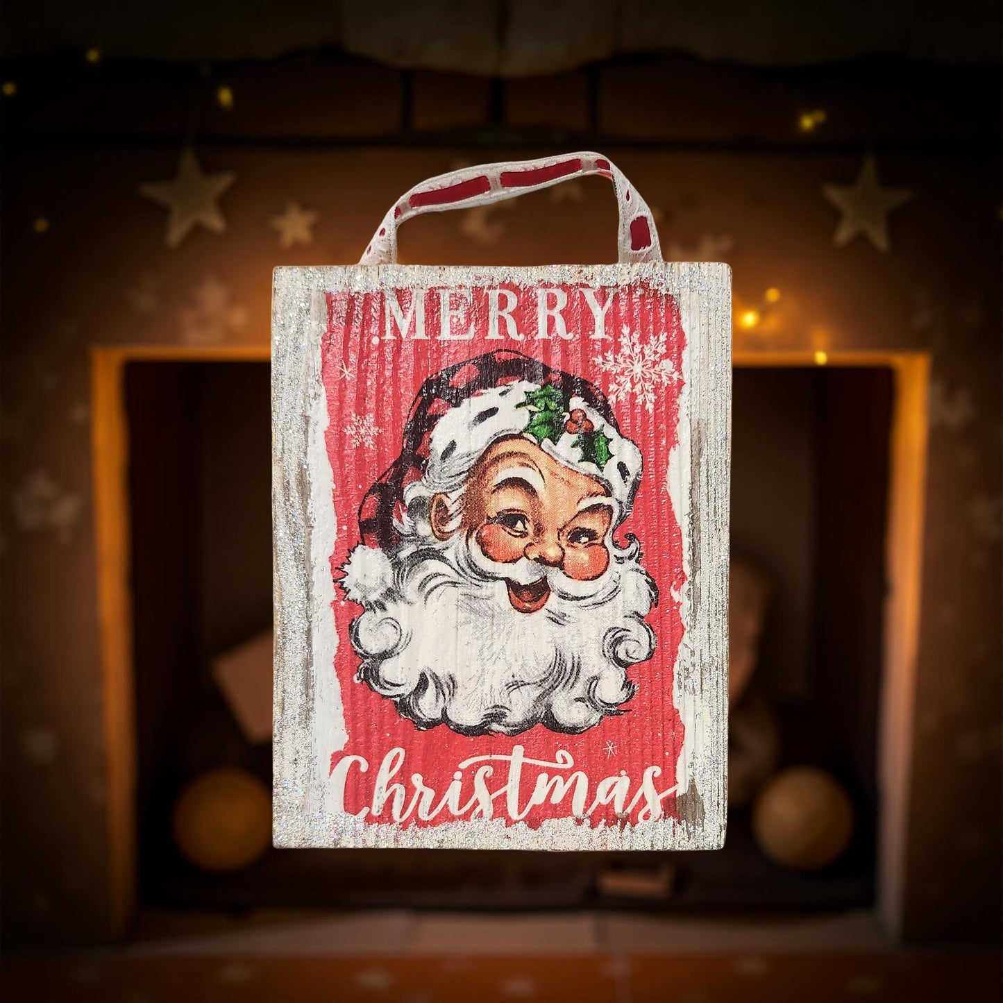 Santa Holiday Art