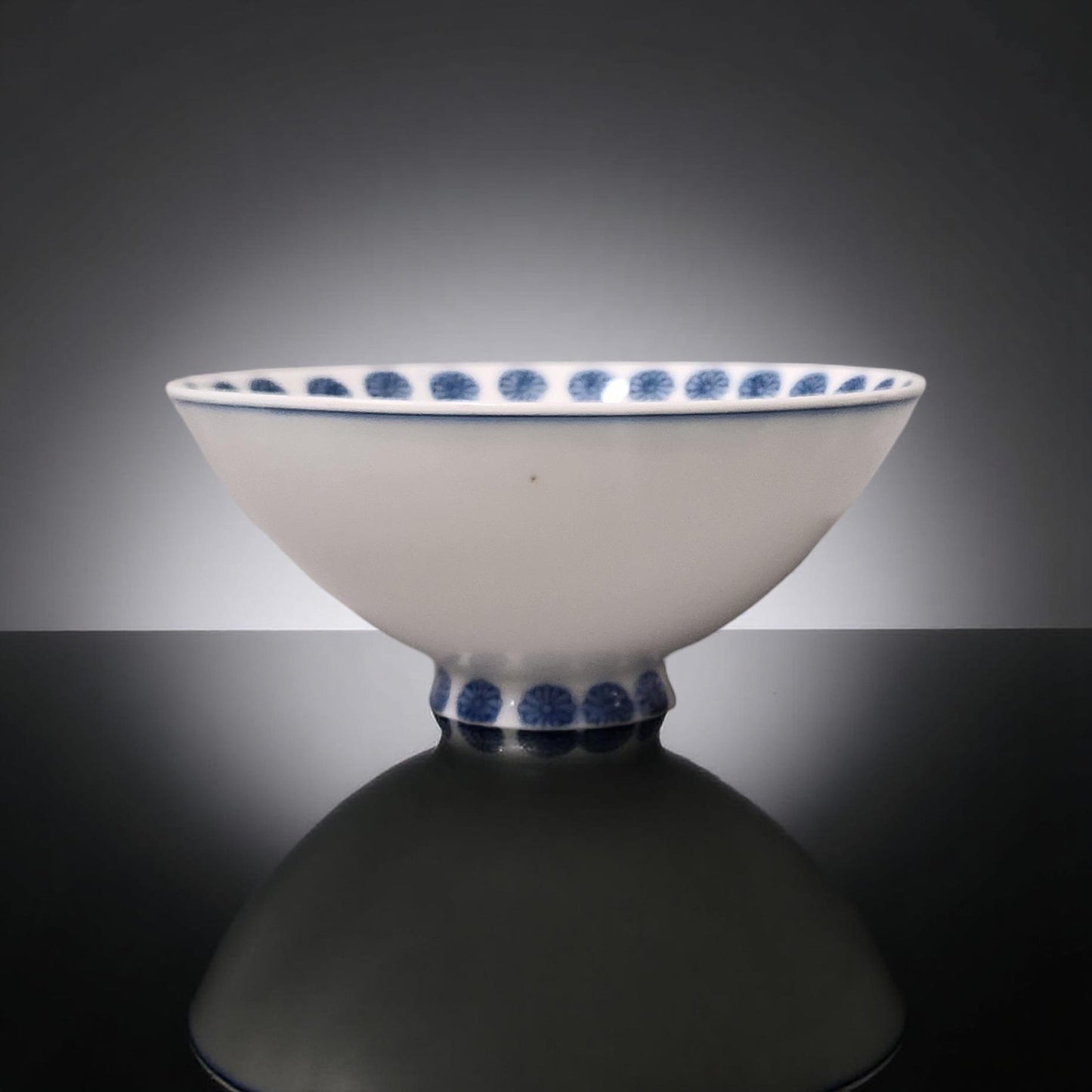 Asian Porcelain Rice Bowl