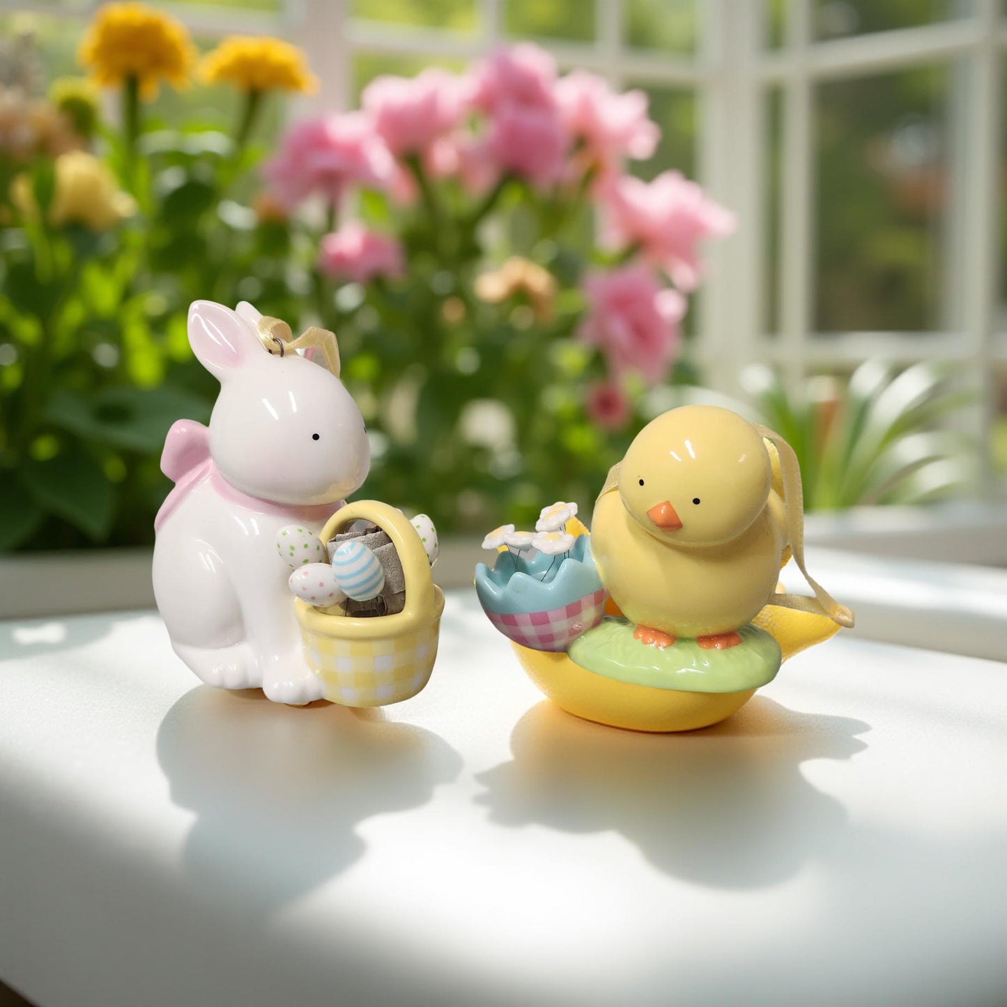 Retro Easter Decor - Hallmark Series Ornaments