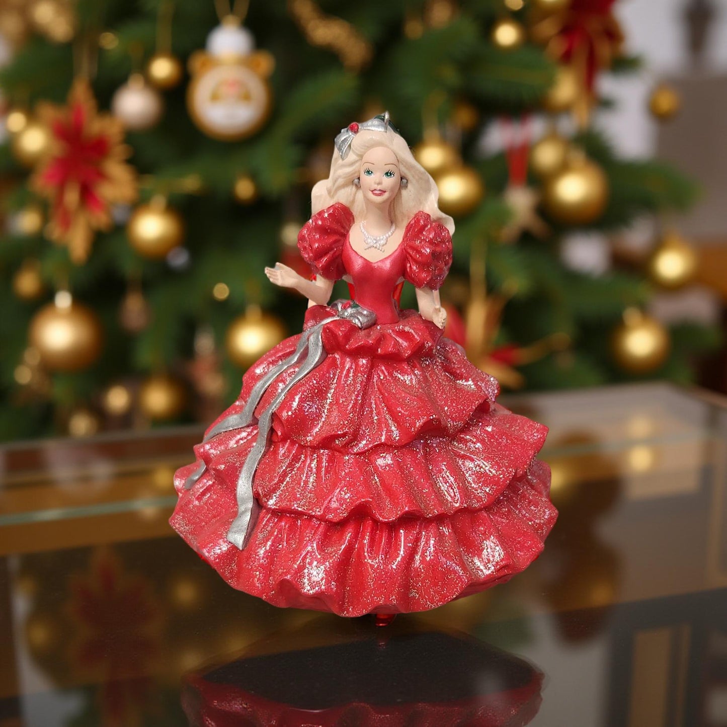 1998 Holiday Barbie Ornament - Hallmark Collection