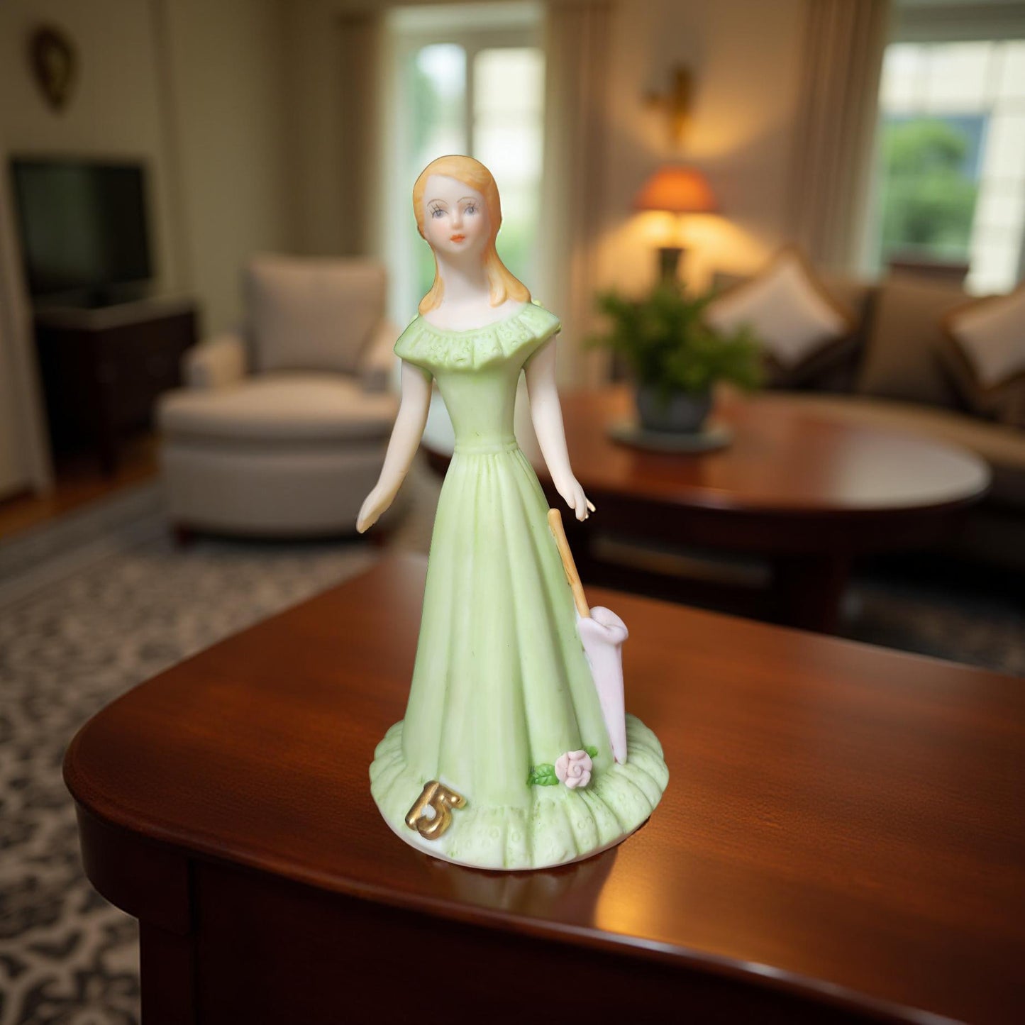 Antique Porcelain Figurines Growing Up Birthday Girls 15 - Classic Home Decor Items