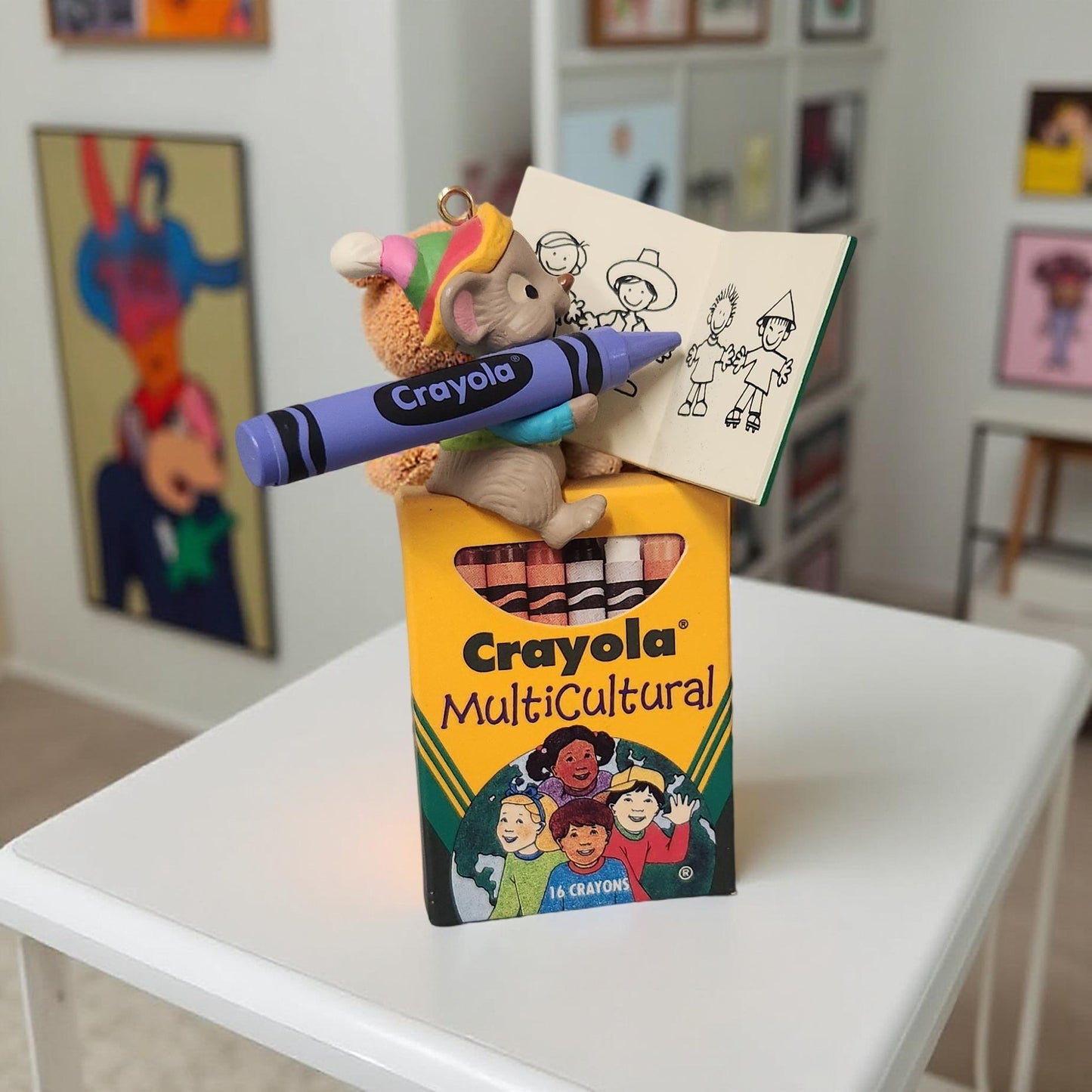 Colorful World Ornament - Crayola Bright Hallmark Collection