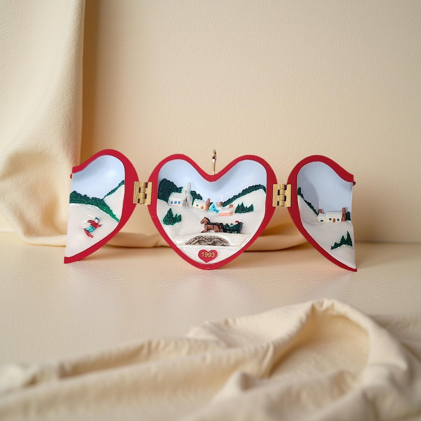 Vintage Heart of Christmas Hallmark Ornaments Collection